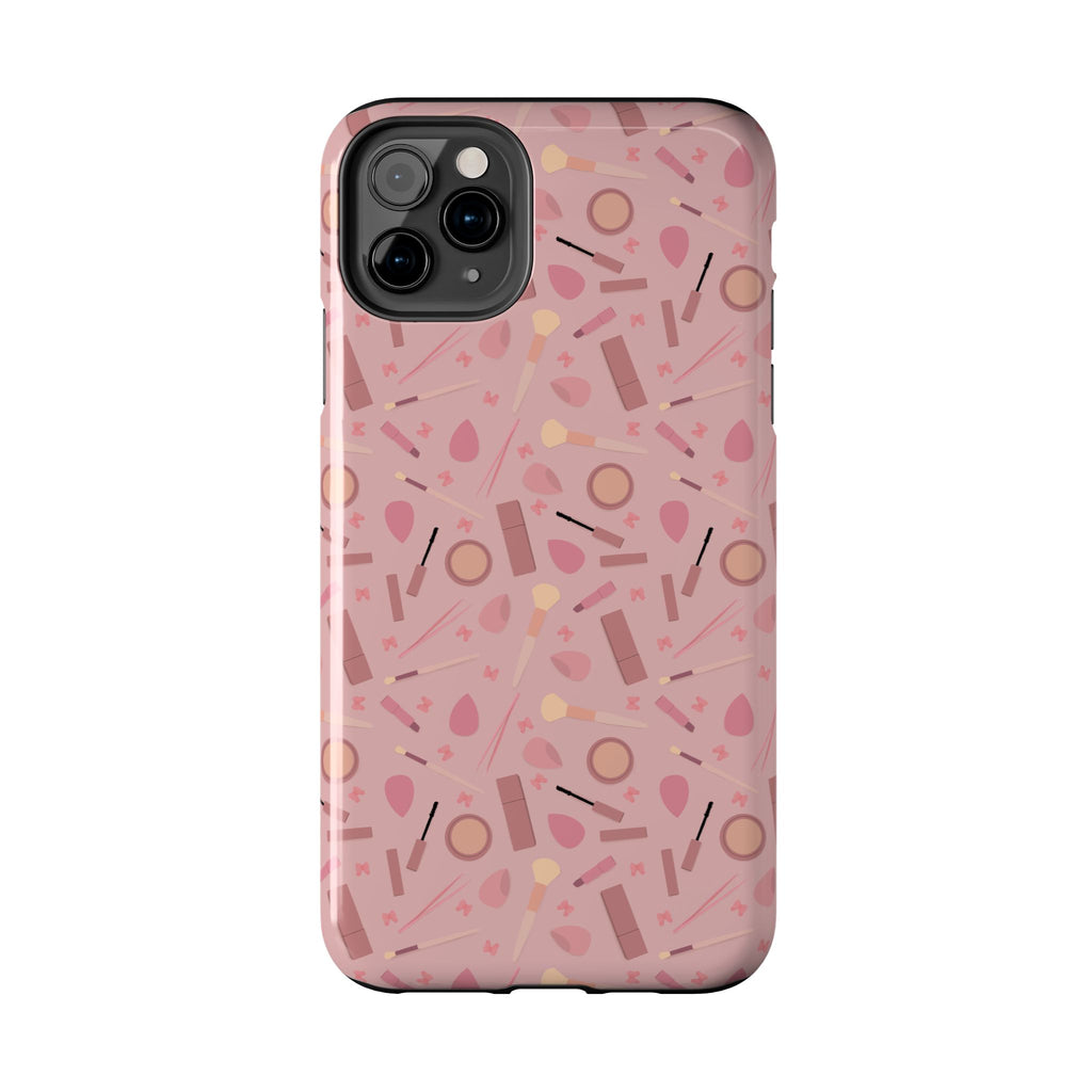 Phone Case - Pink Aesthetic Makeup Design