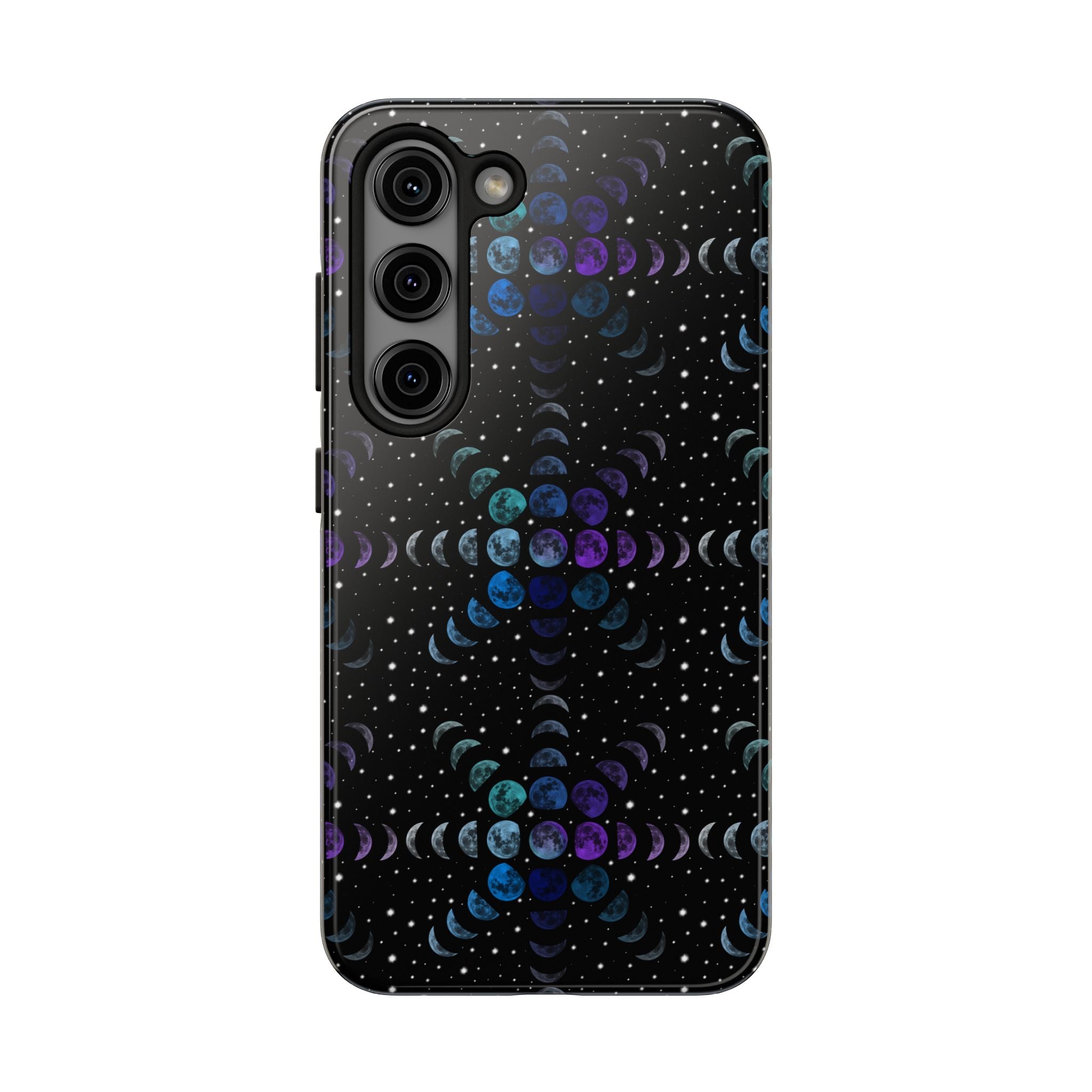 Tough Phone Cases - Multi-Colored Lunar Cycle