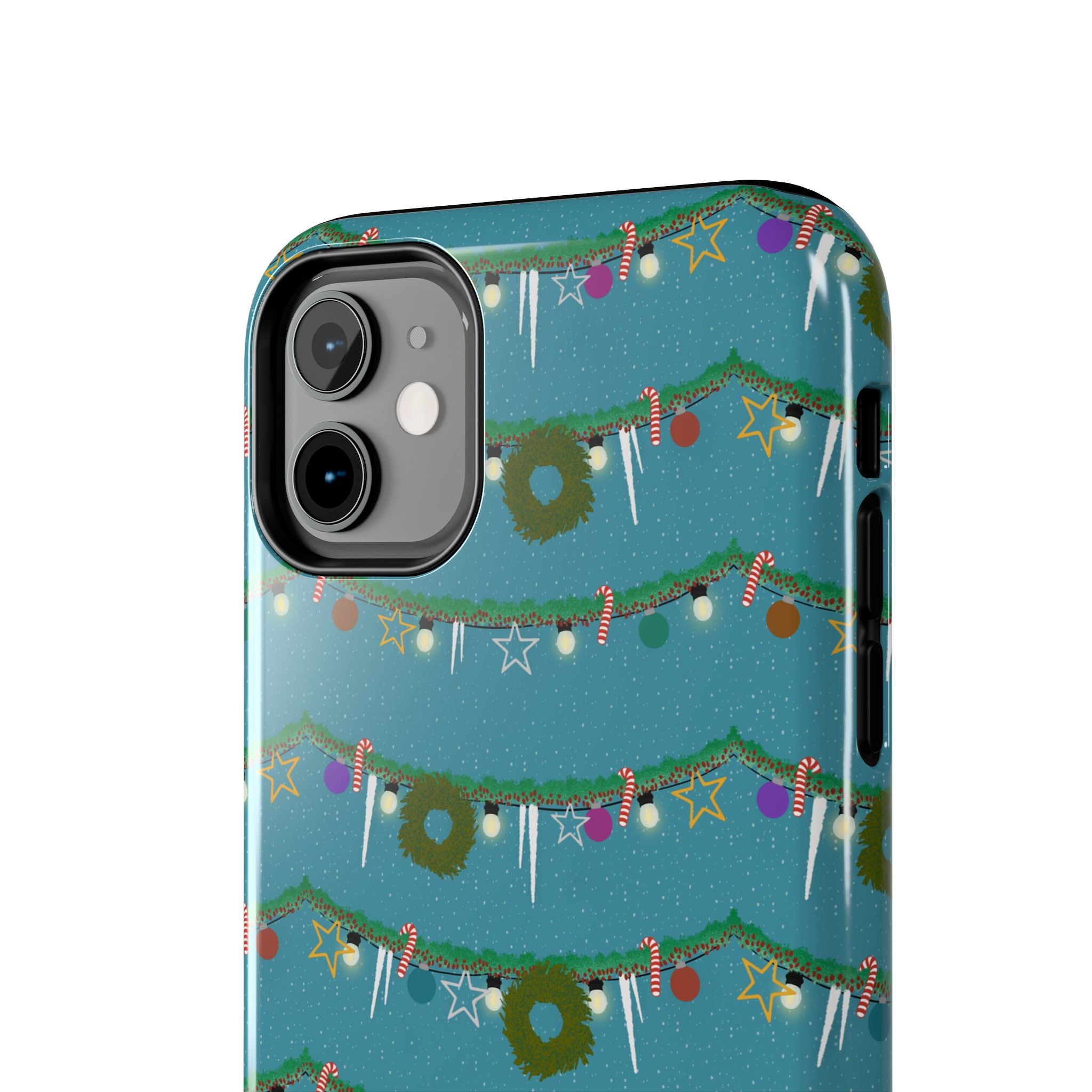 Tough Phone Cases - Christmas Garland