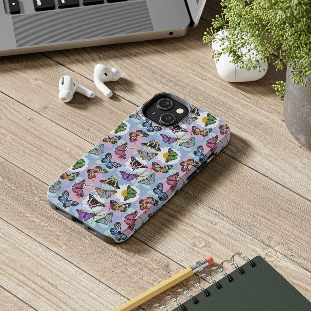 Tough Phone Cases - Butterflies and Flowers