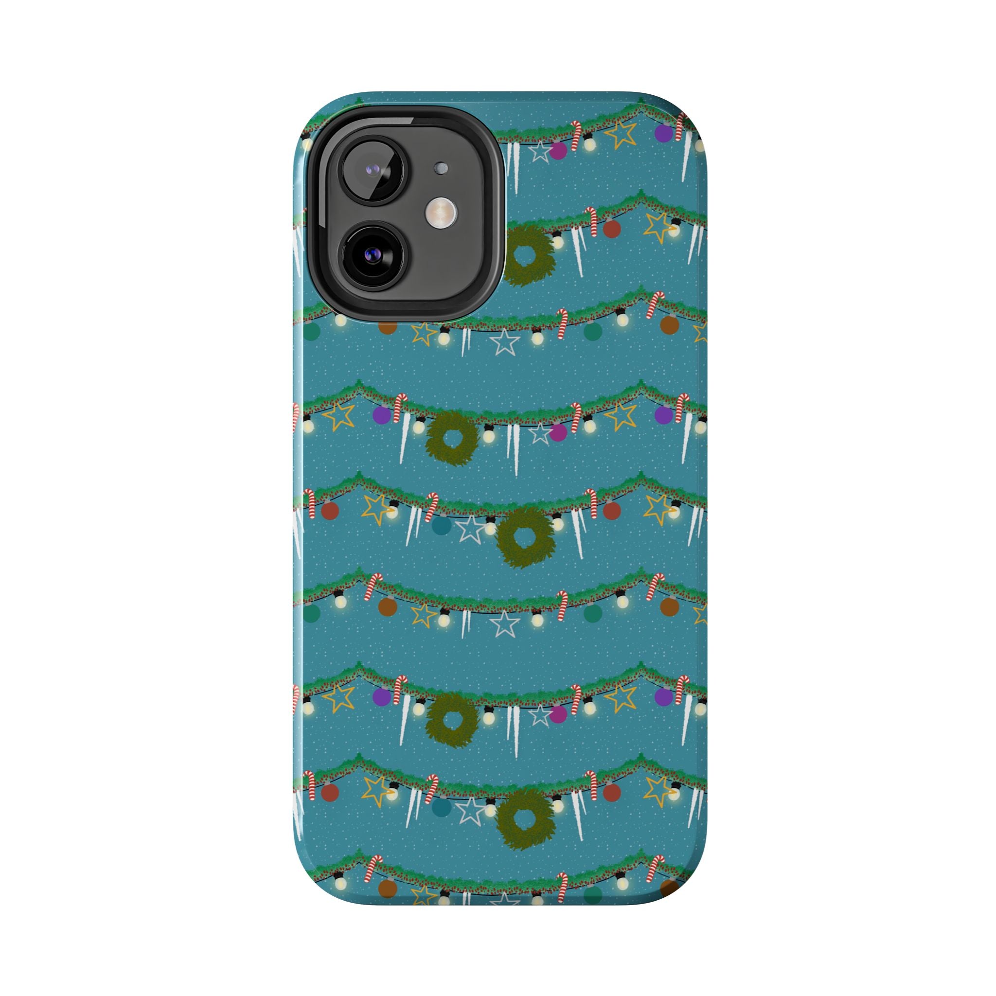 Tough Phone Cases - Christmas Garland