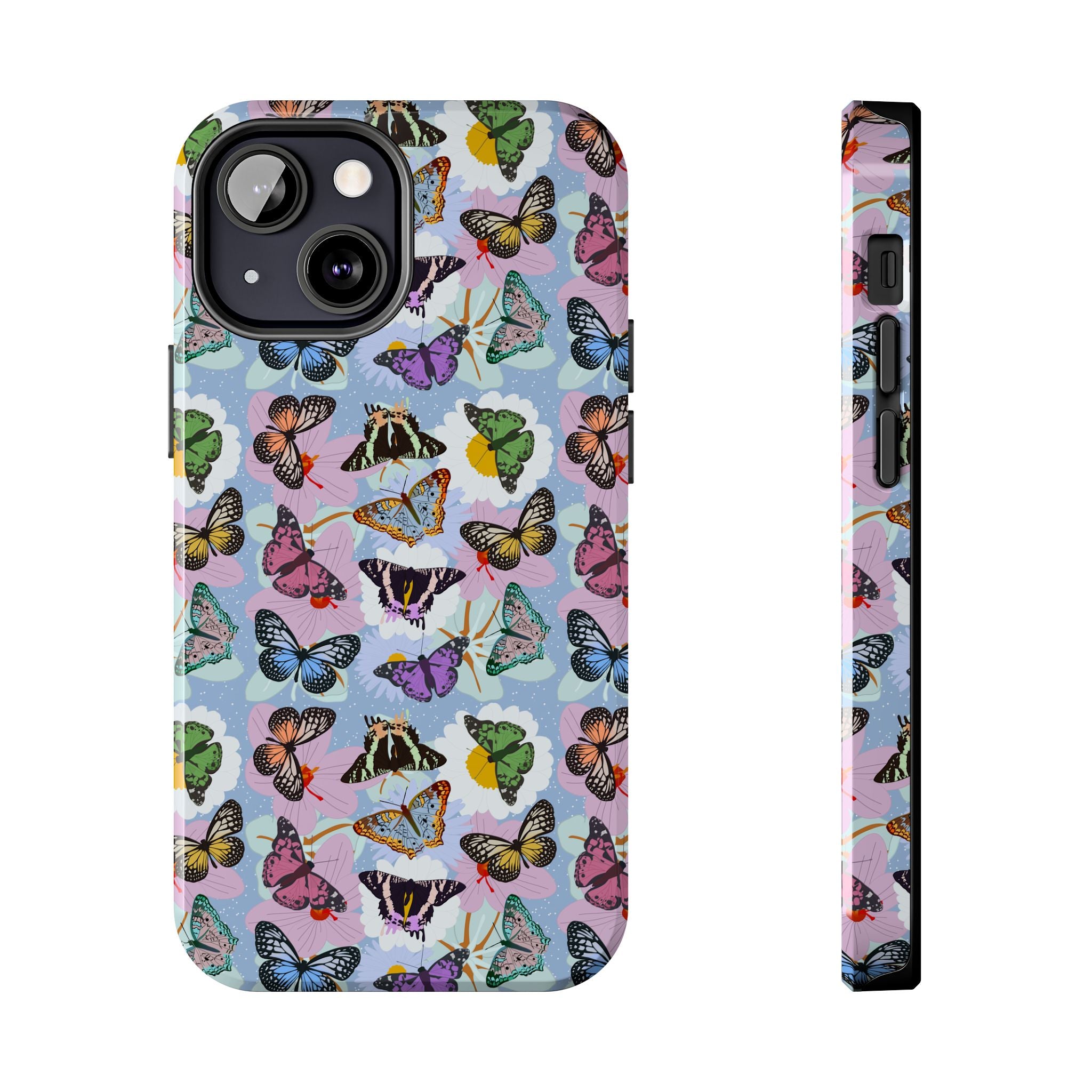 Tough Phone Cases - Butterflies and Flowers