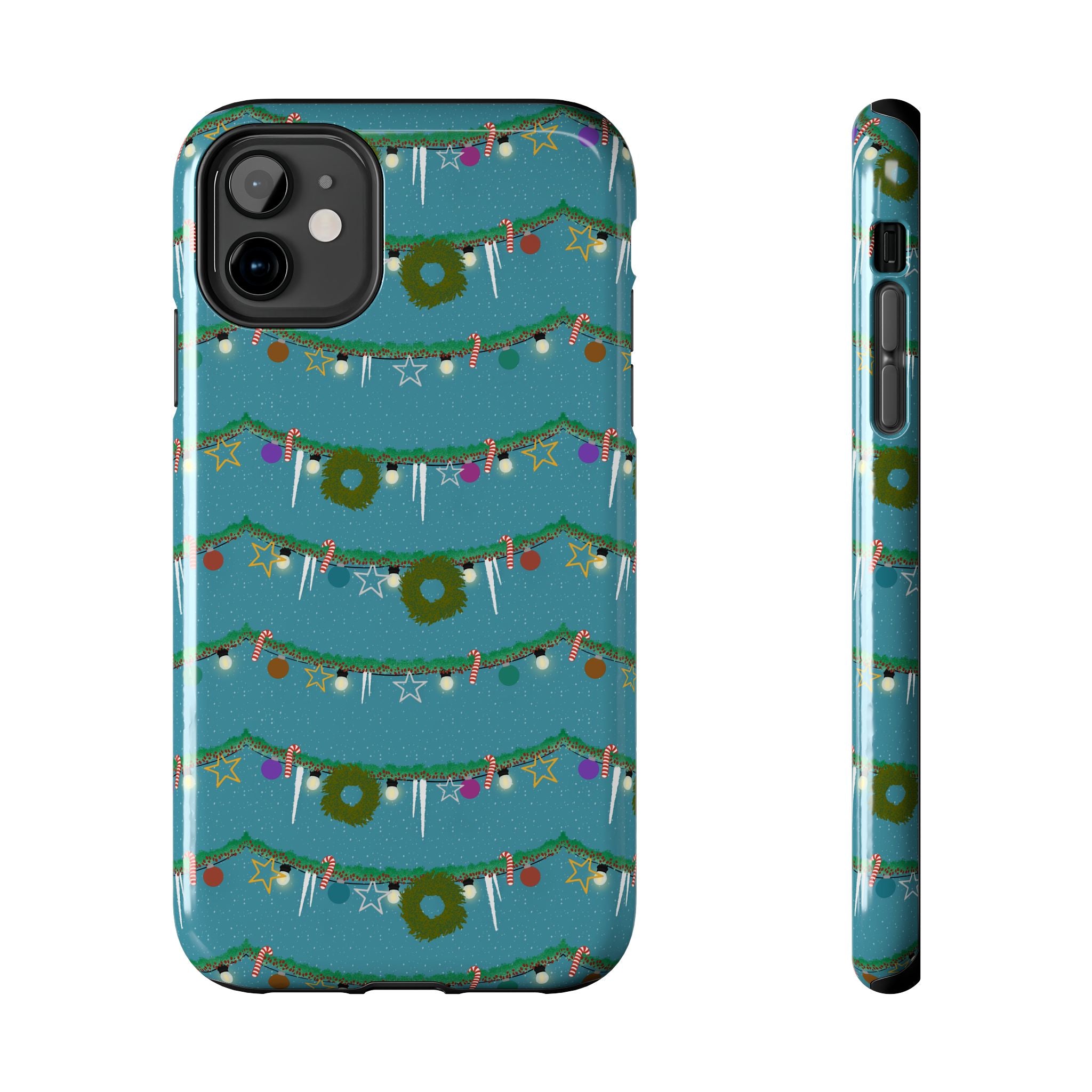 Tough Phone Cases - Christmas Garland