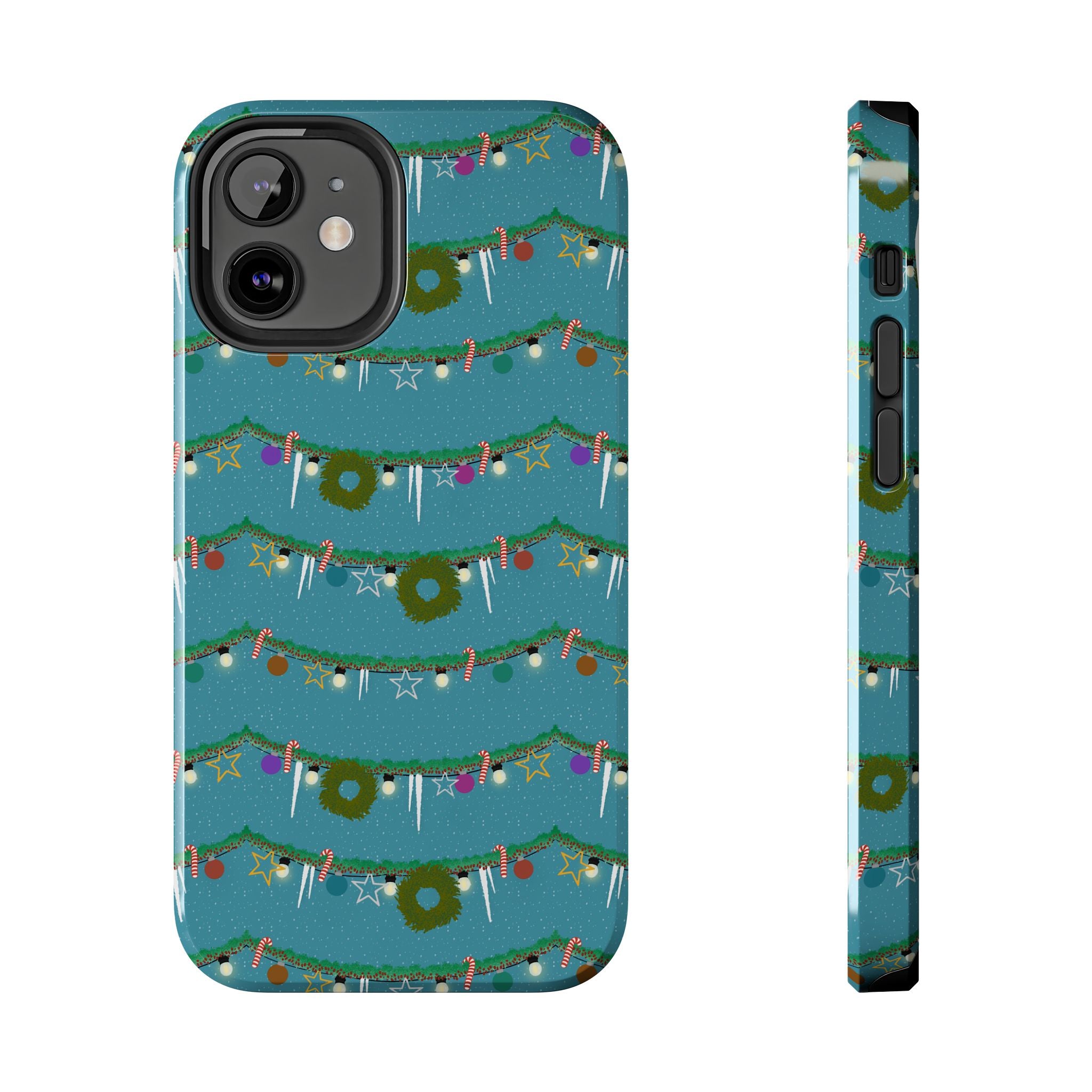 Tough Phone Cases - Christmas Garland