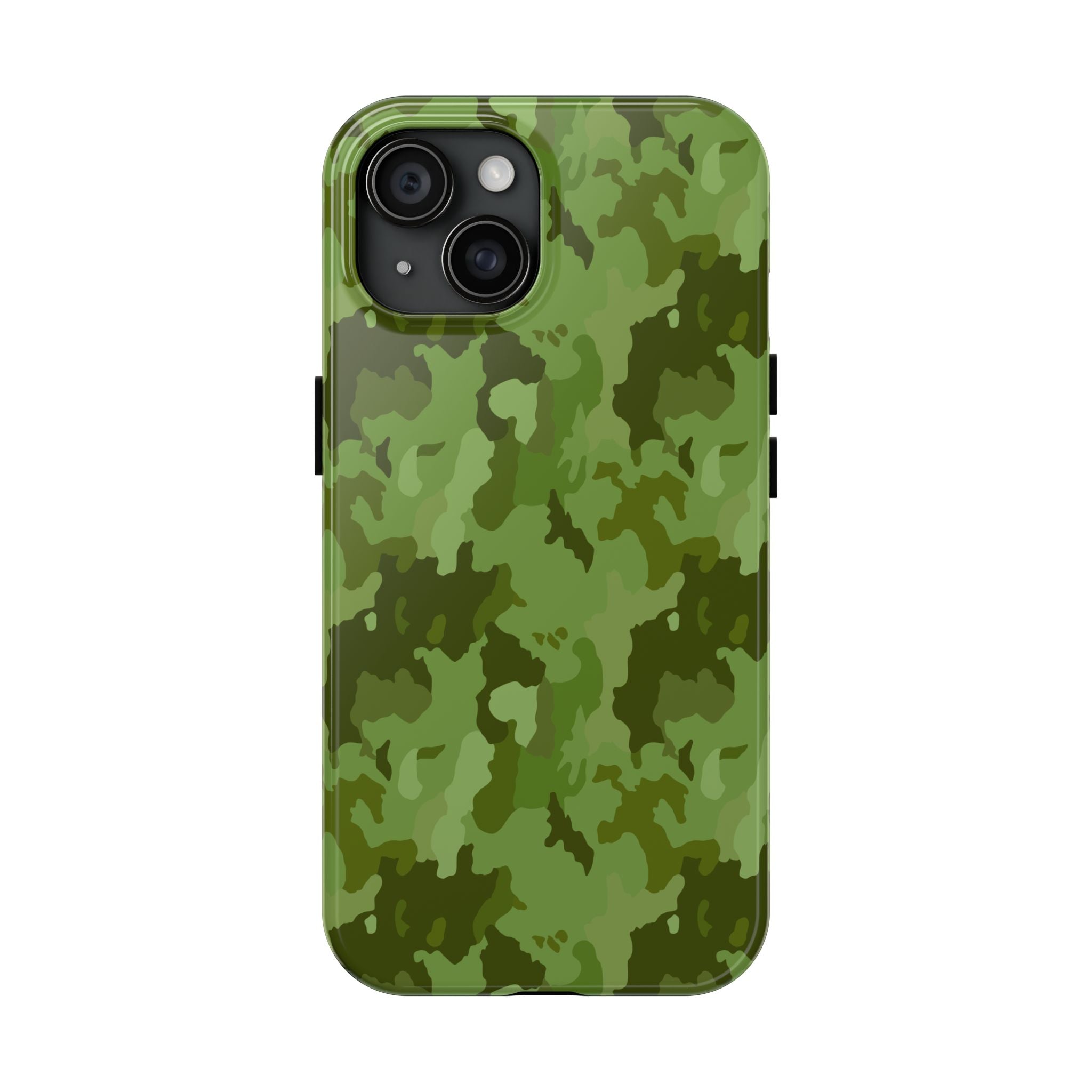 Tough Phone Cases - Green Camo