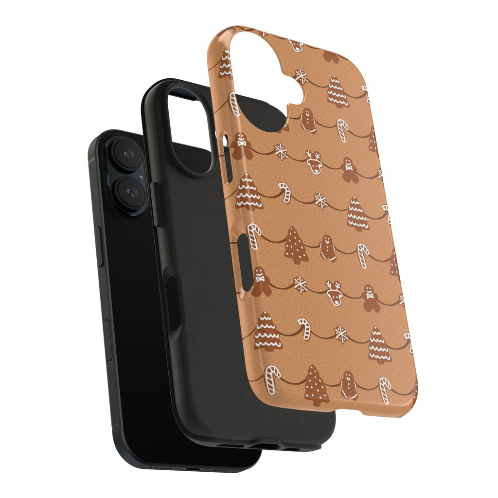 Phone Case - Gingerbread Cookies Design
