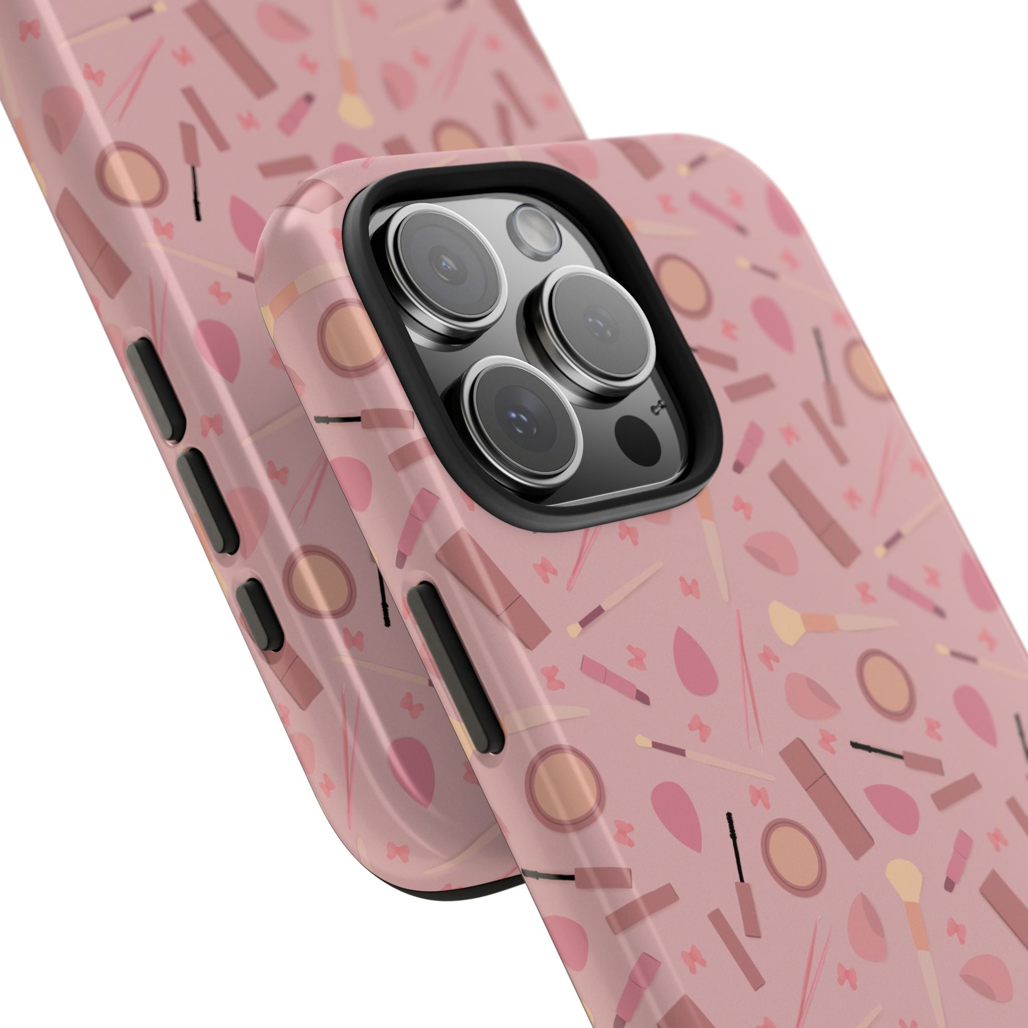 Phone Case - Pink Aesthetic Makeup Design