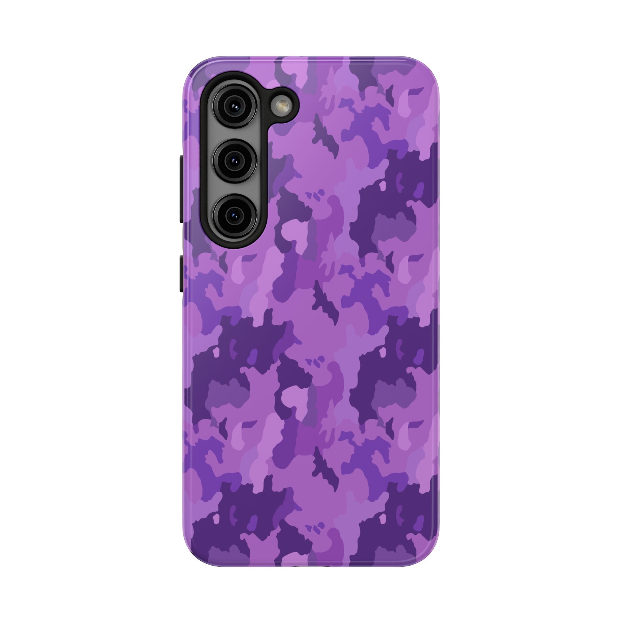 Tough Phone Cases - Purple Camo