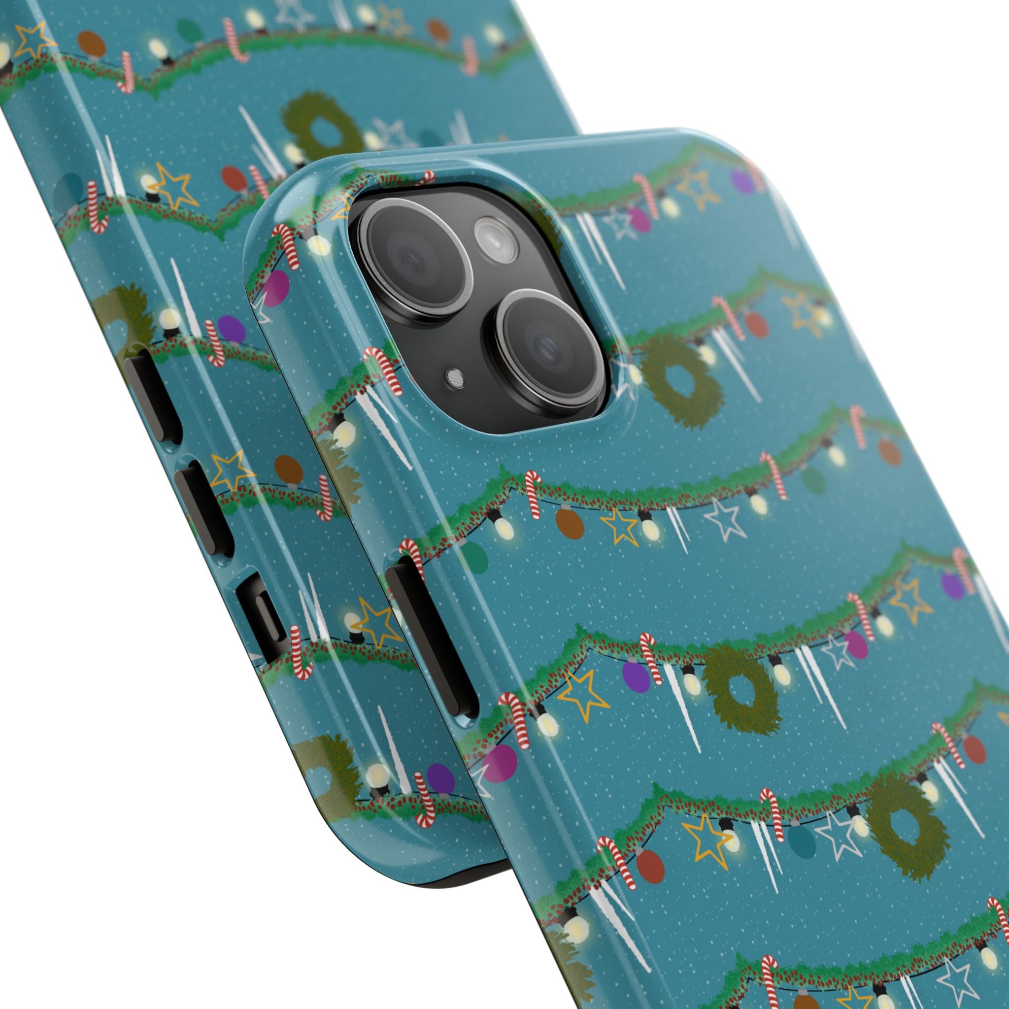 Tough Phone Cases - Christmas Garland