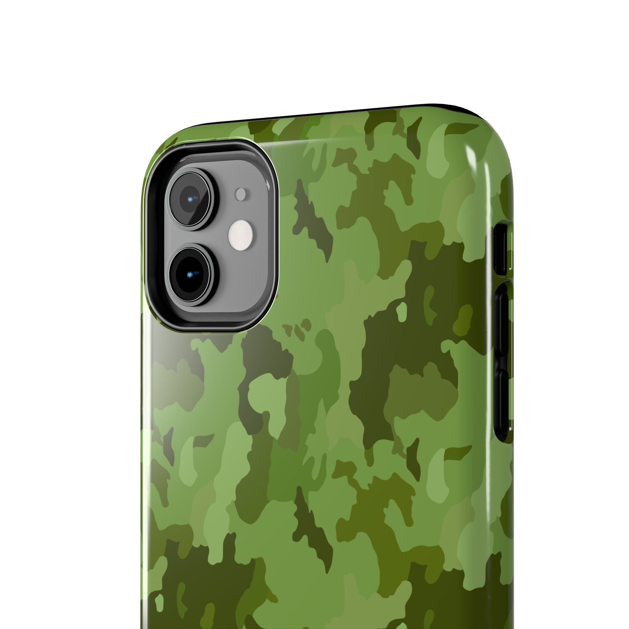 Tough Phone Cases - Green Camo