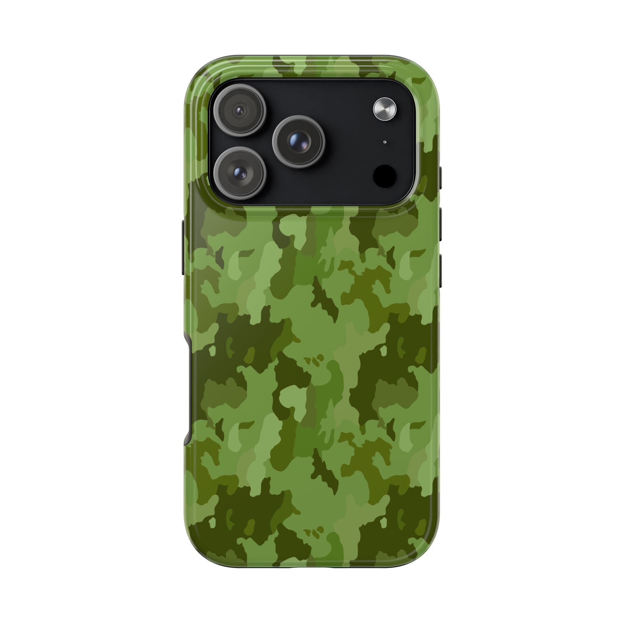 Tough Phone Cases - Green Camo