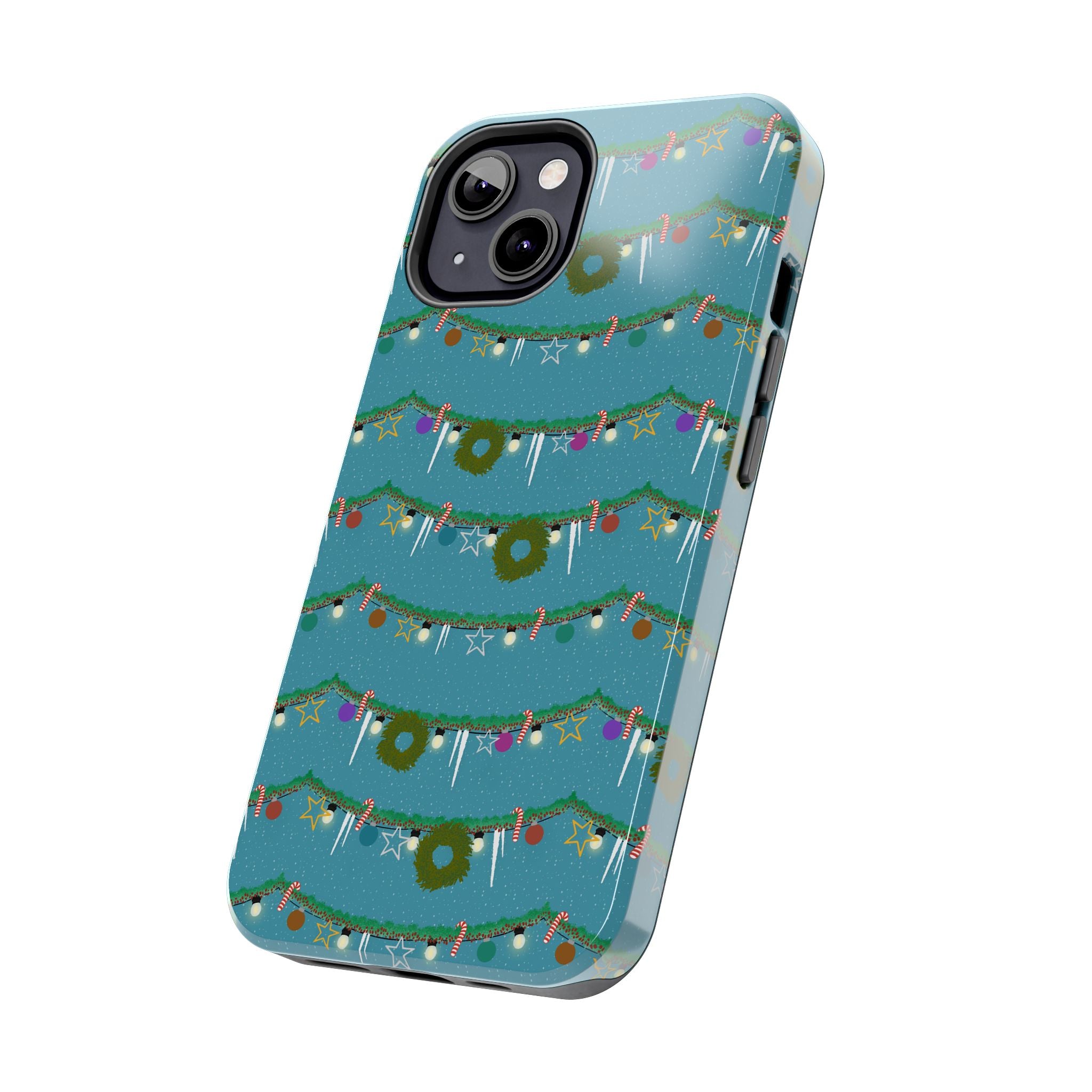 Tough Phone Cases - Christmas Garland