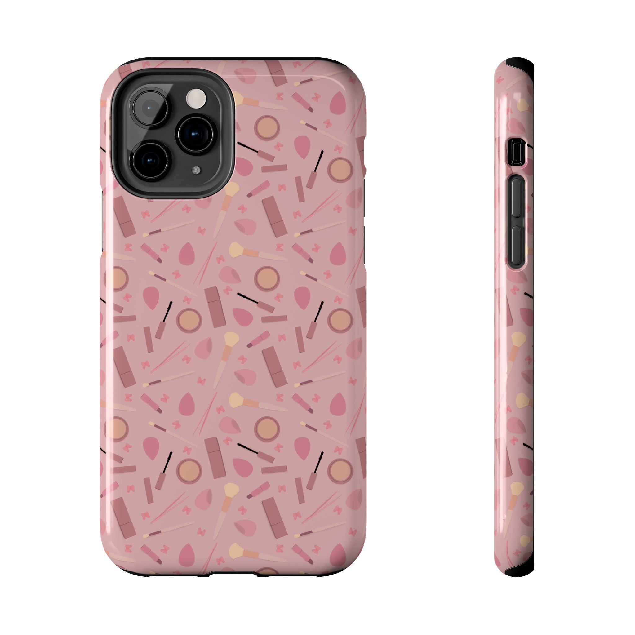 Phone Case - Pink Aesthetic Makeup Design