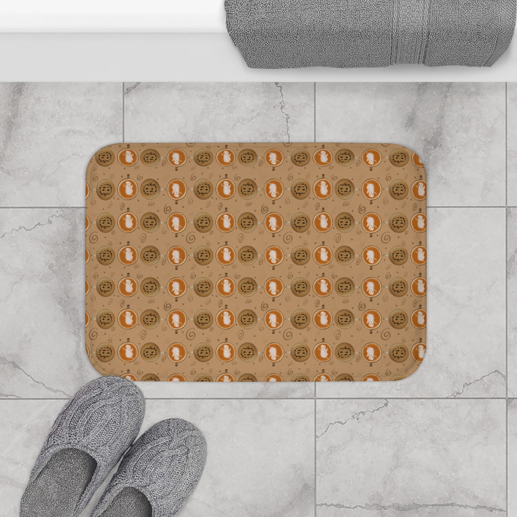 Bath Mat - Halloween Coffees