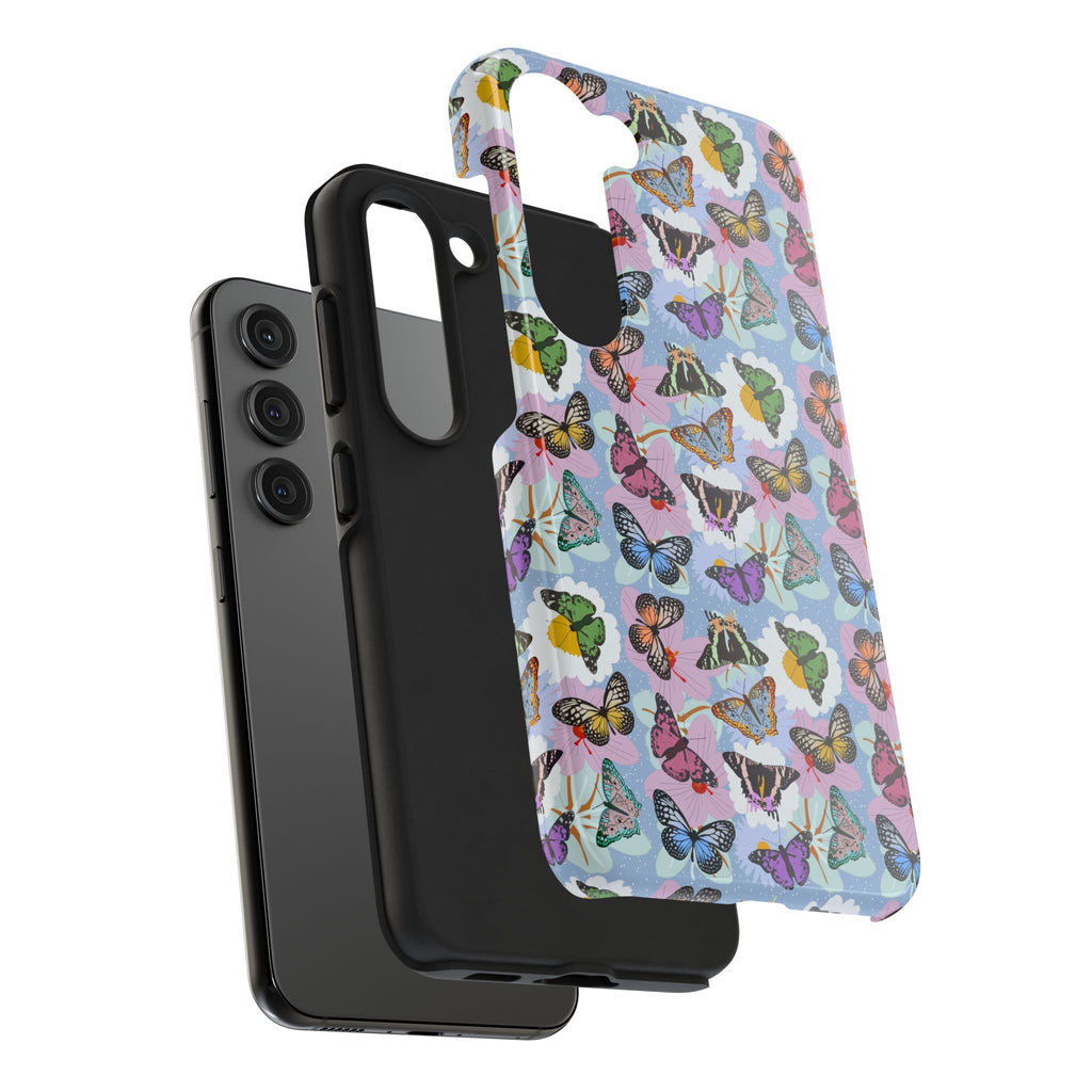 Tough Phone Cases - Butterflies and Flowers