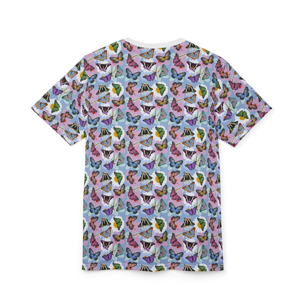 Unisex Cut & Sew Tee - Butterflies