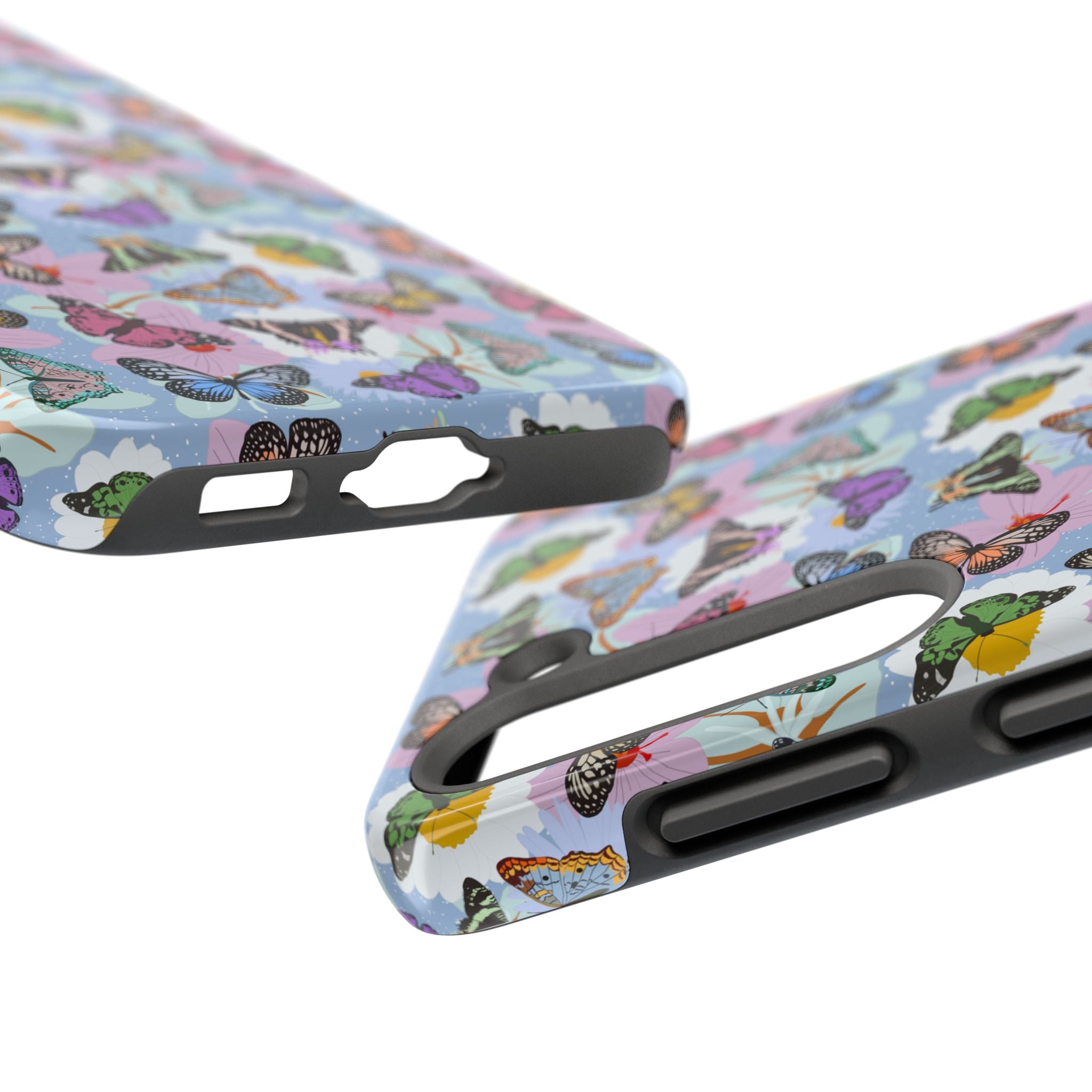 Tough Phone Cases - Butterflies and Flowers