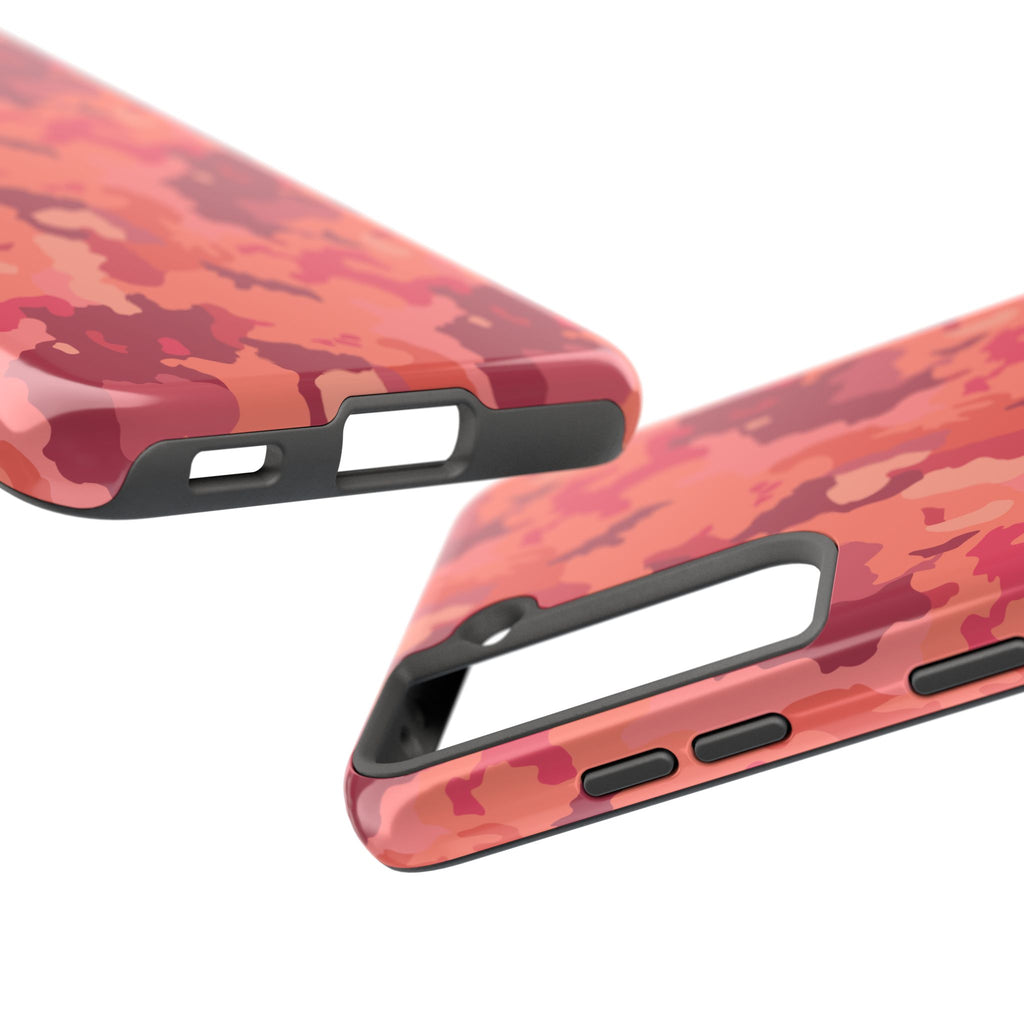 Tough Phone Cases - Hot Pink Camo