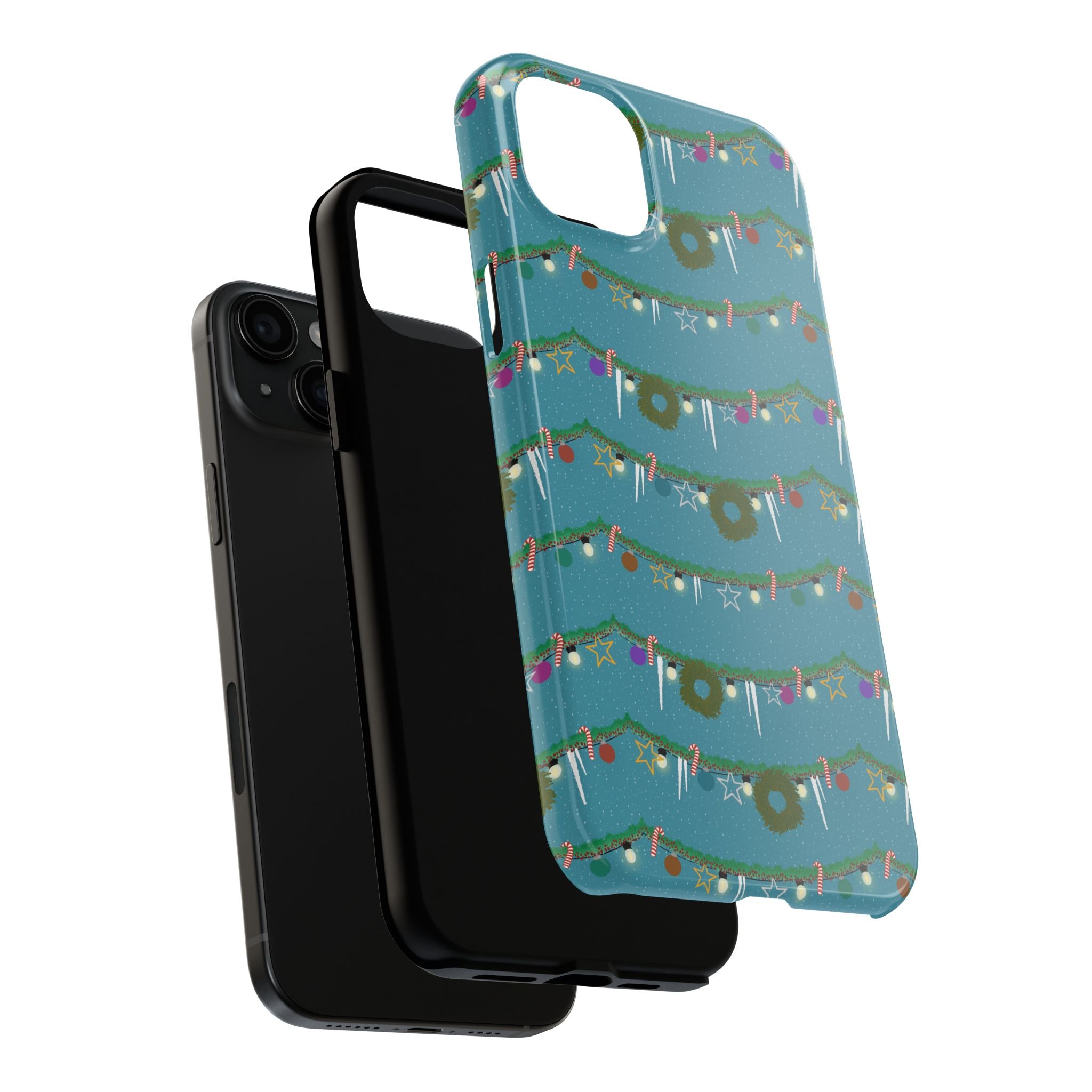 Tough Phone Cases - Christmas Garland