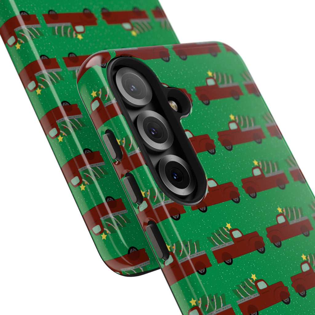 Tough Phone Cases - Merry Truckmas