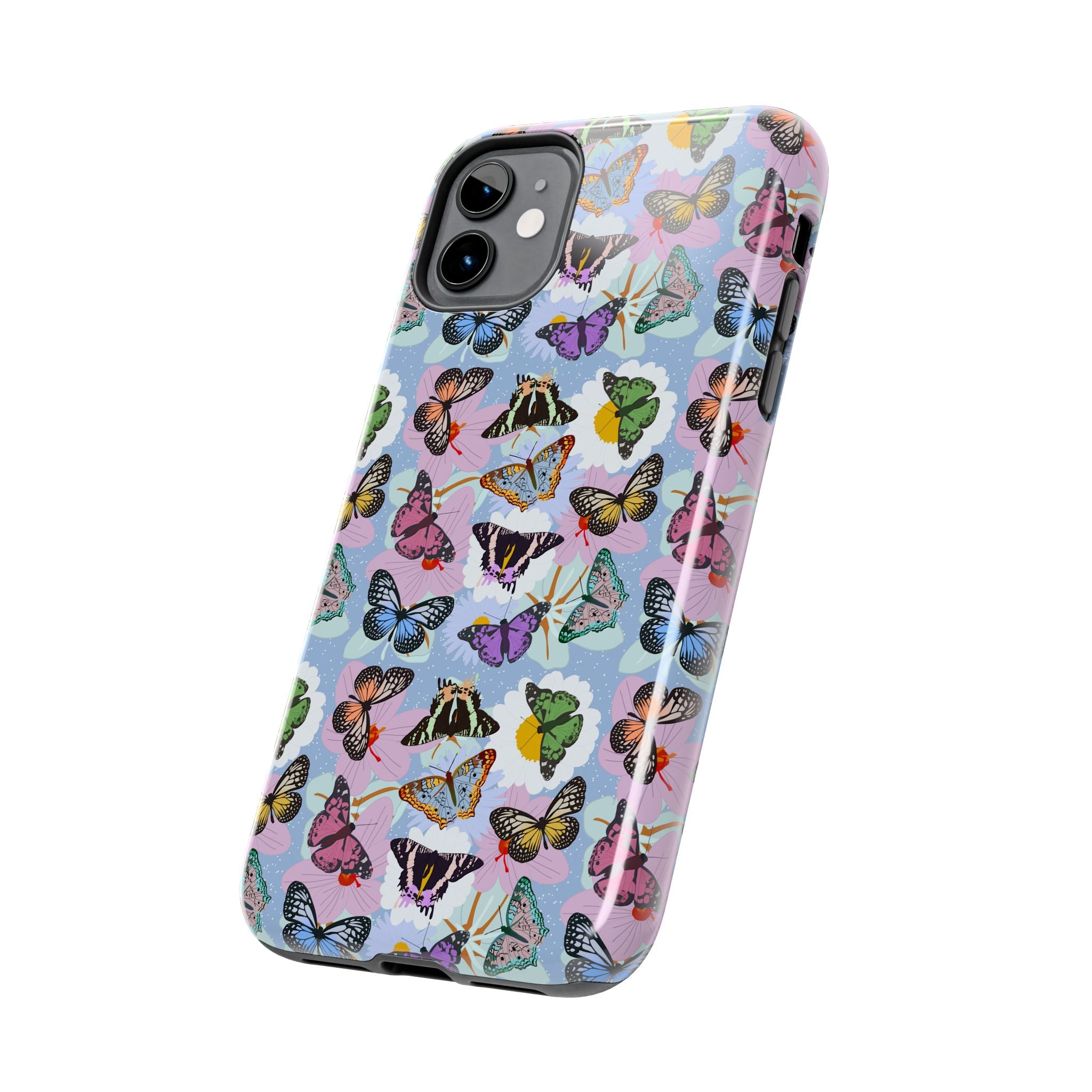Tough Phone Cases - Butterflies and Flowers