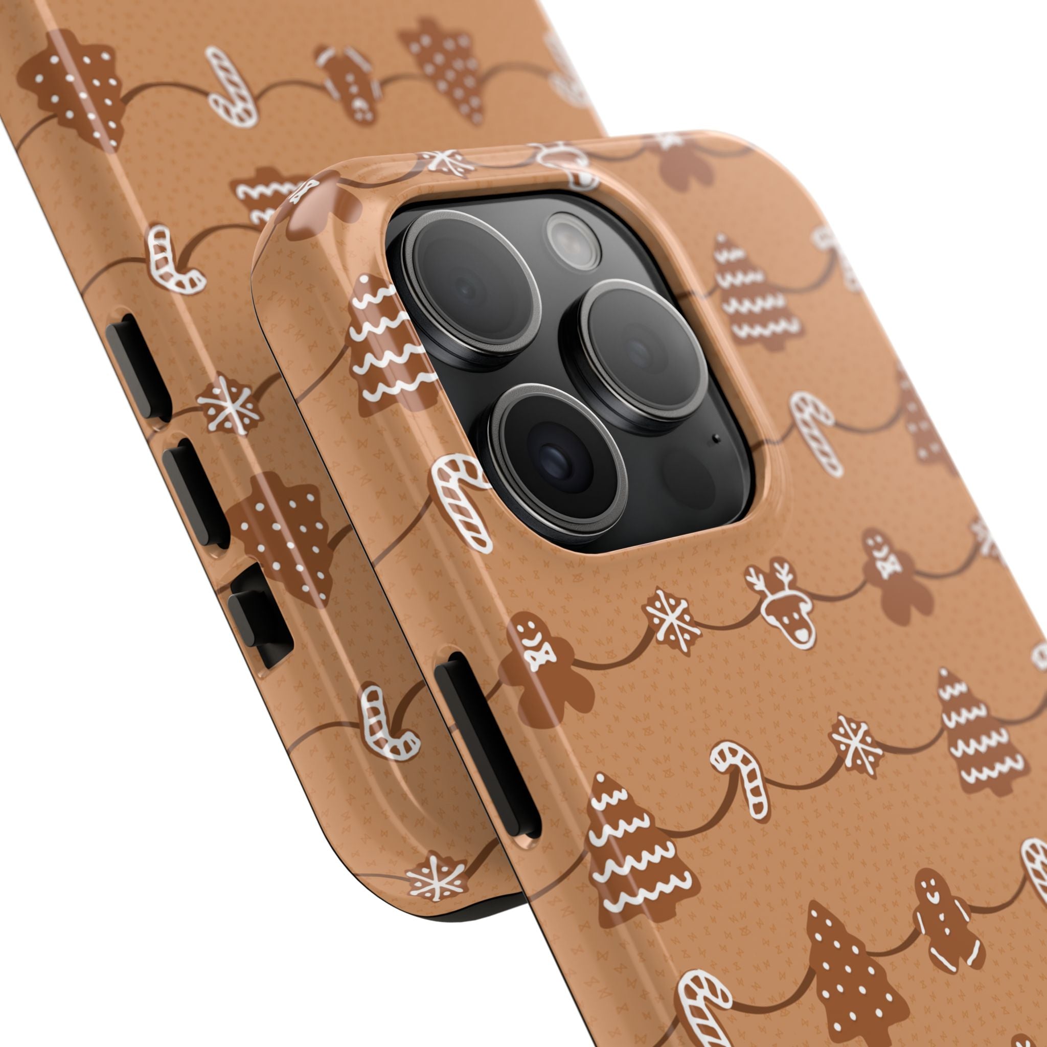 Phone Case - Gingerbread Cookies Design