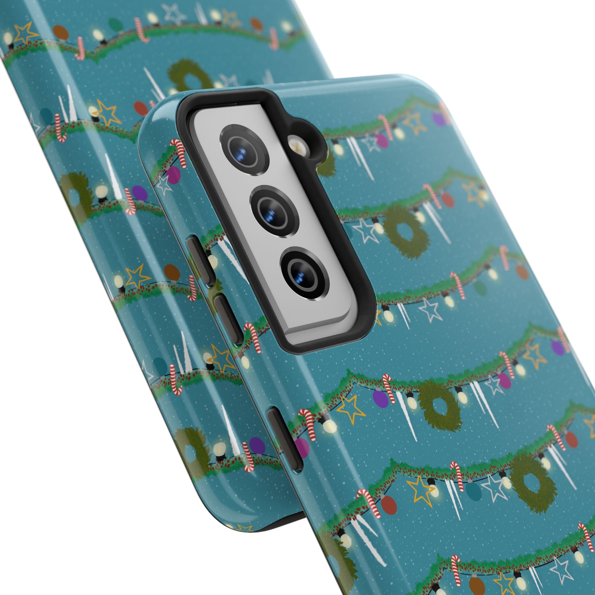 Tough Phone Cases - Christmas Garland