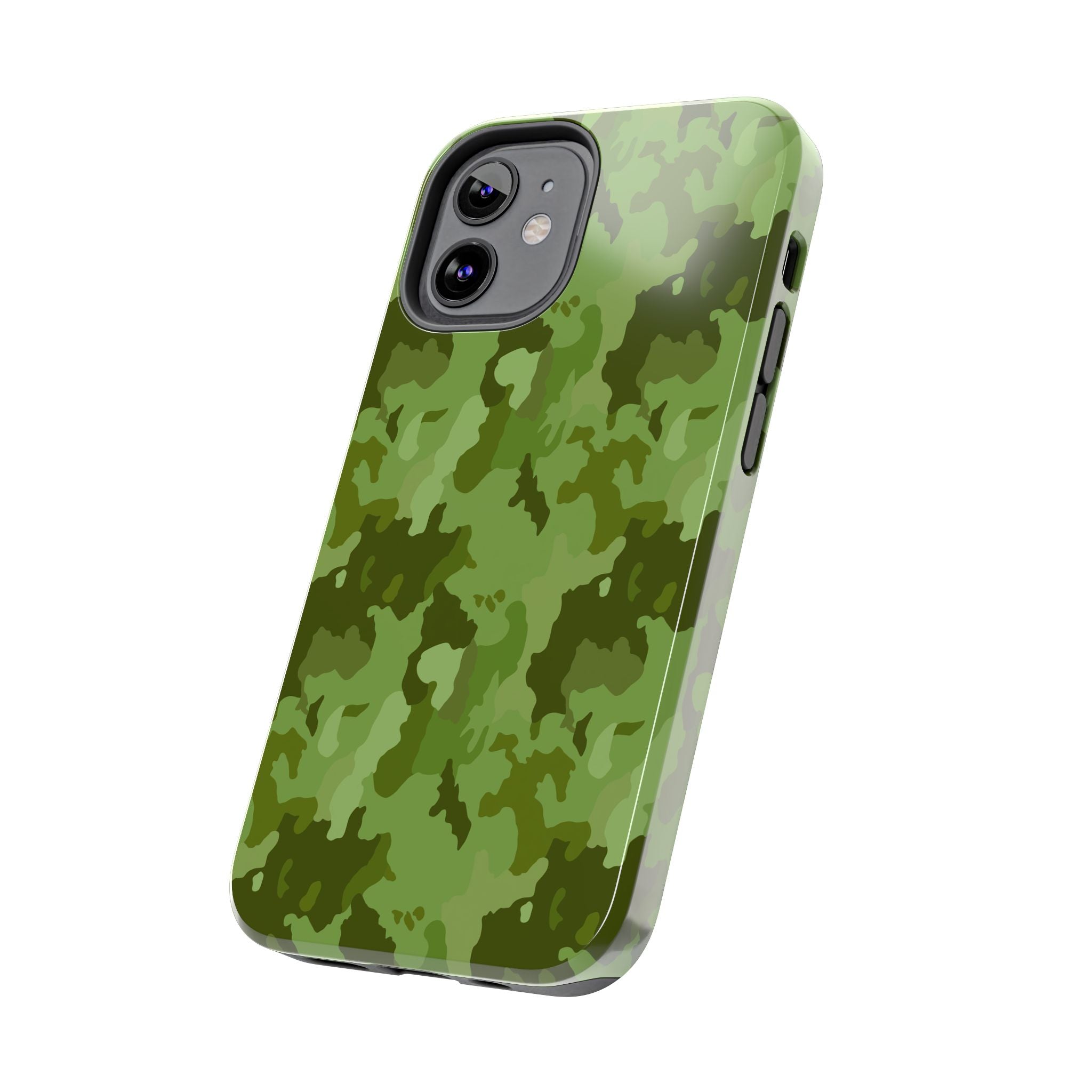 Tough Phone Cases - Green Camo