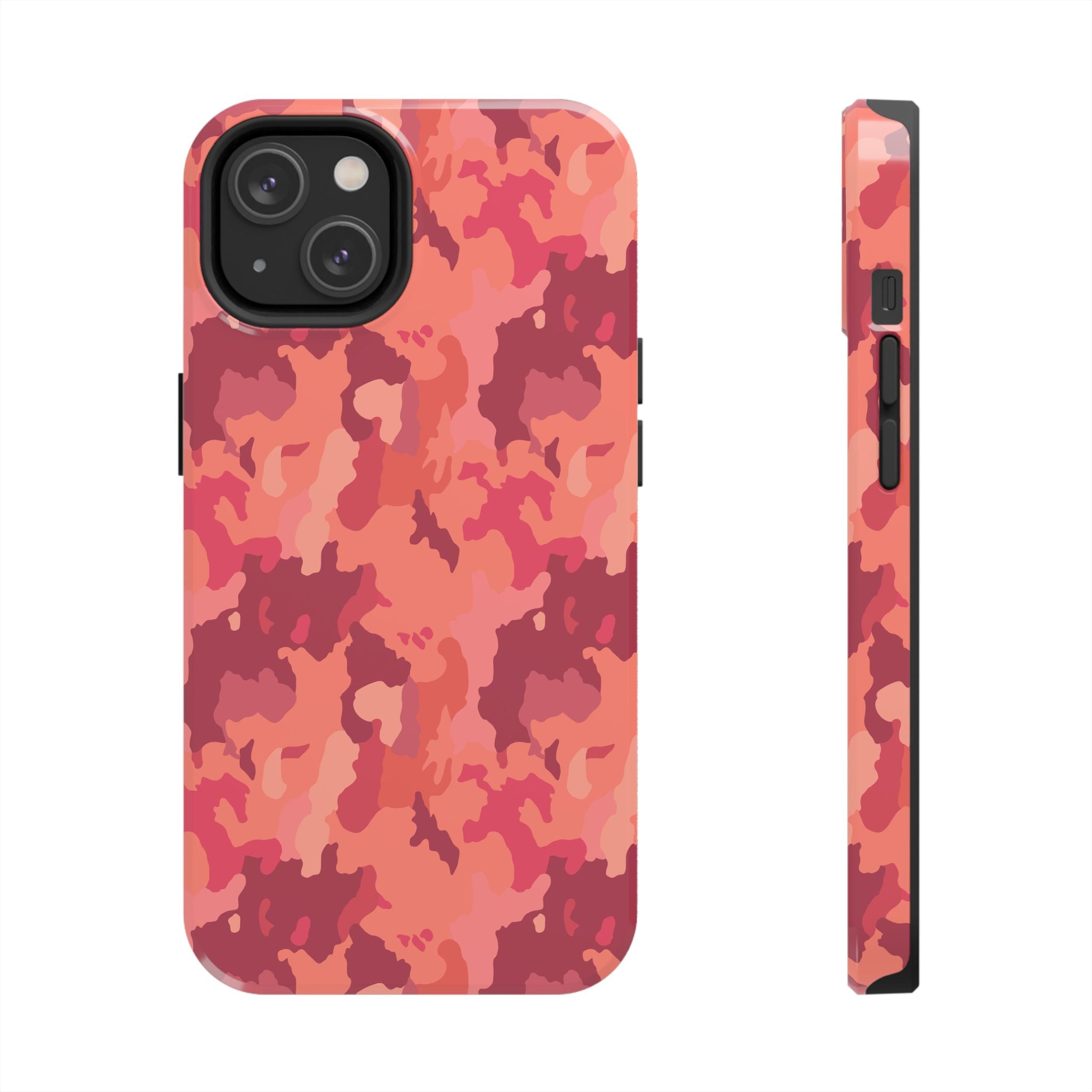 Tough Phone Cases - Hot Pink Camo