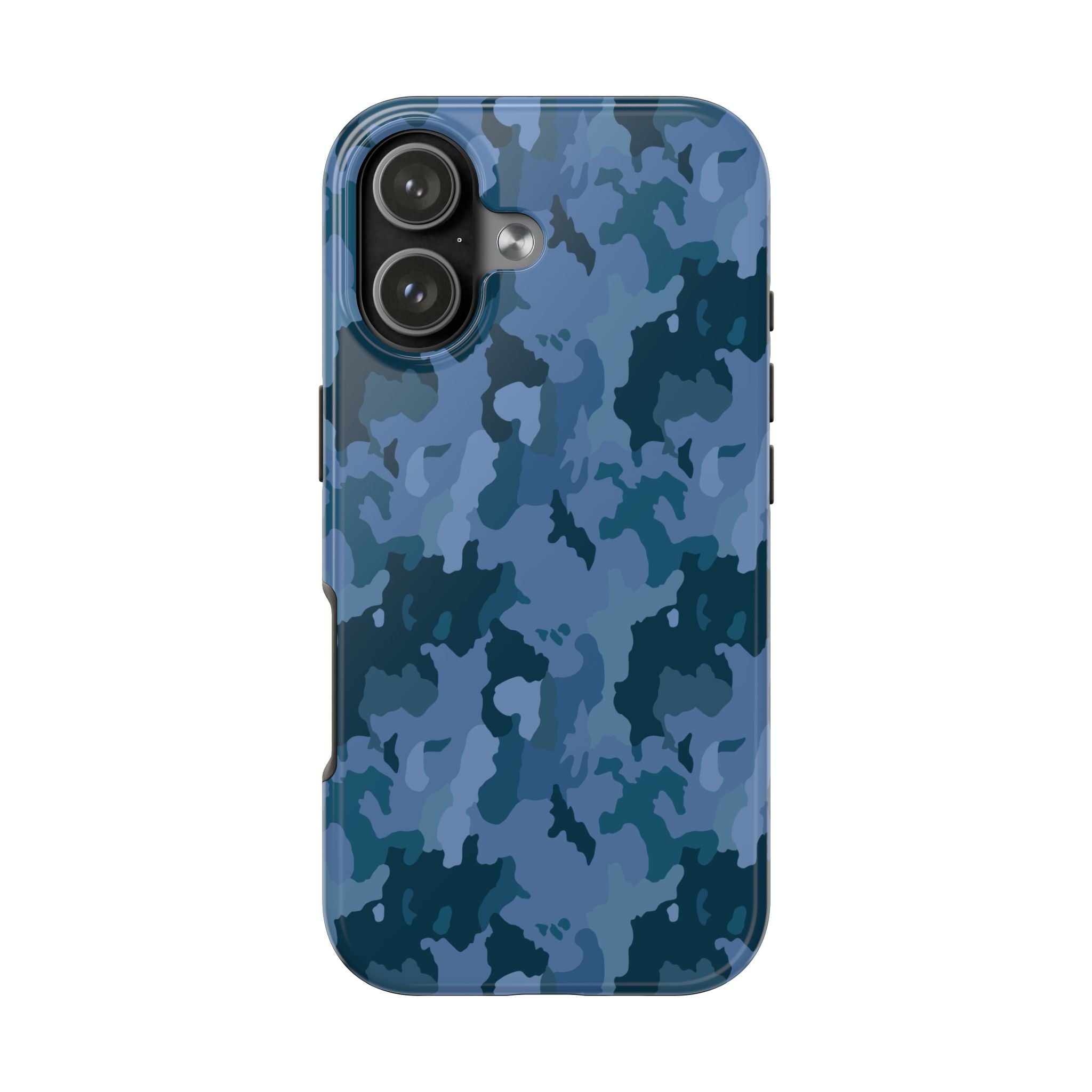 Tough Phone Cases - Blue Camo