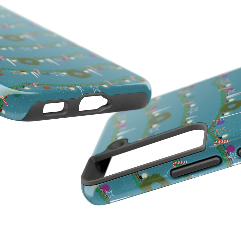 Tough Phone Cases - Christmas Garland