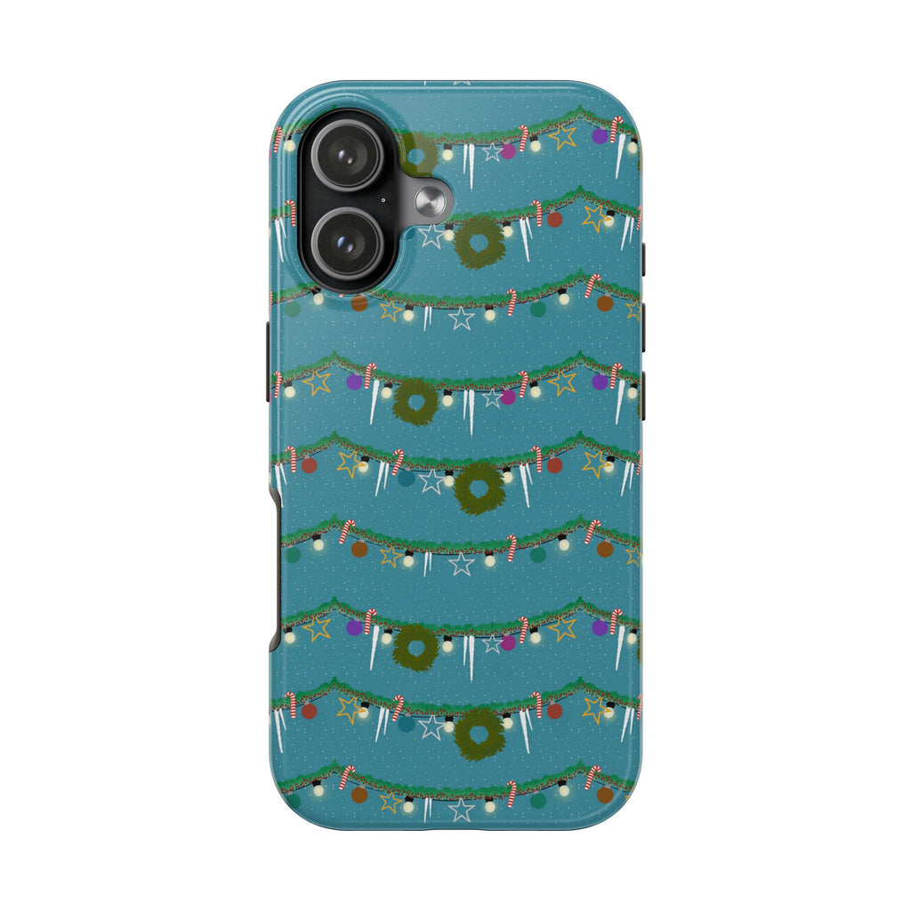 Tough Phone Cases - Christmas Garland