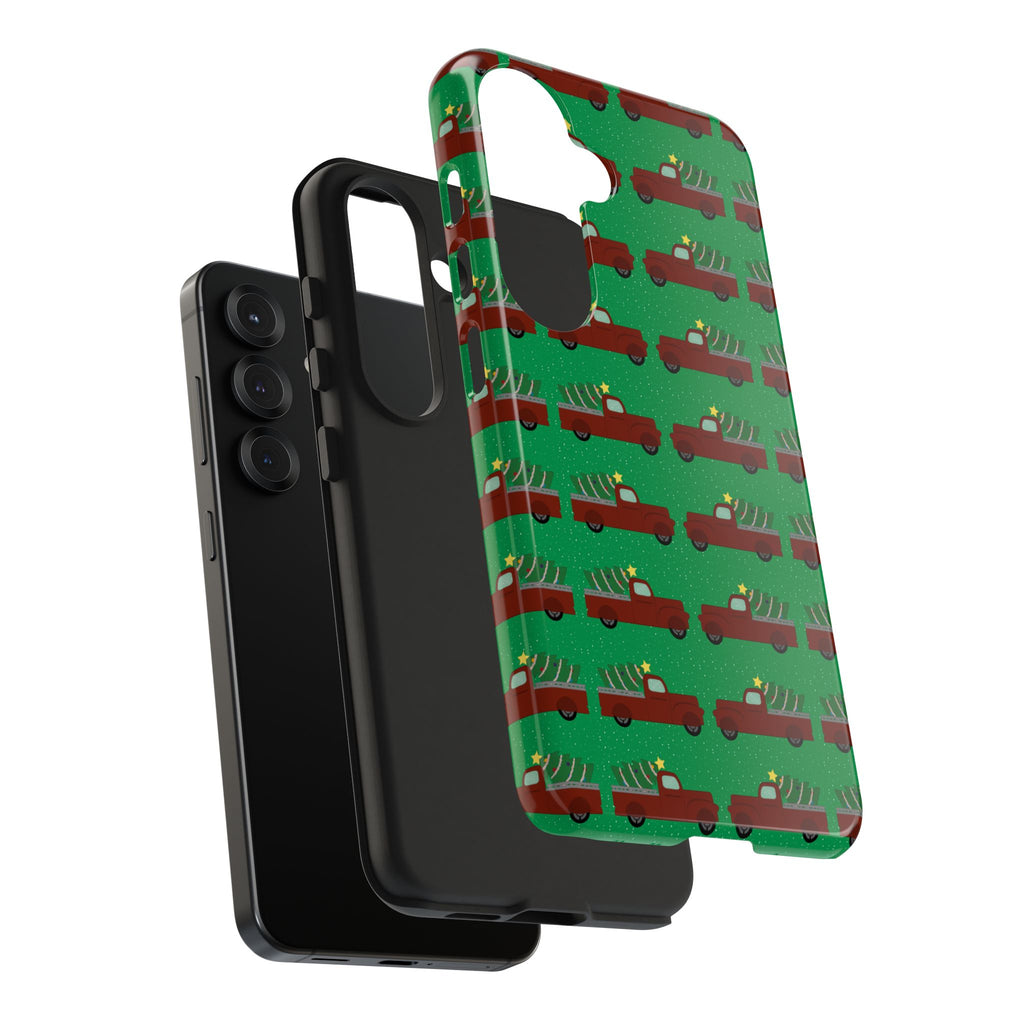 Tough Phone Cases - Merry Truckmas
