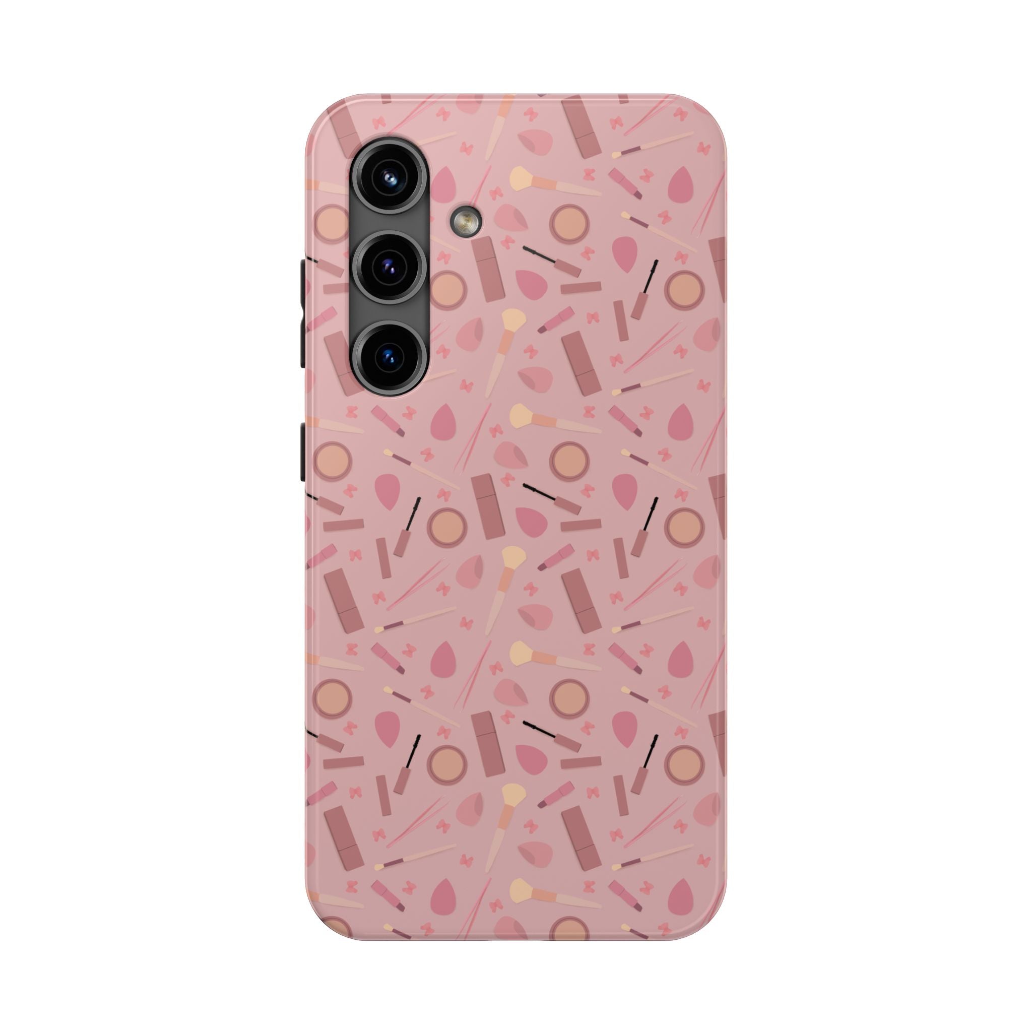 Phone Case - Pink Aesthetic Makeup Design