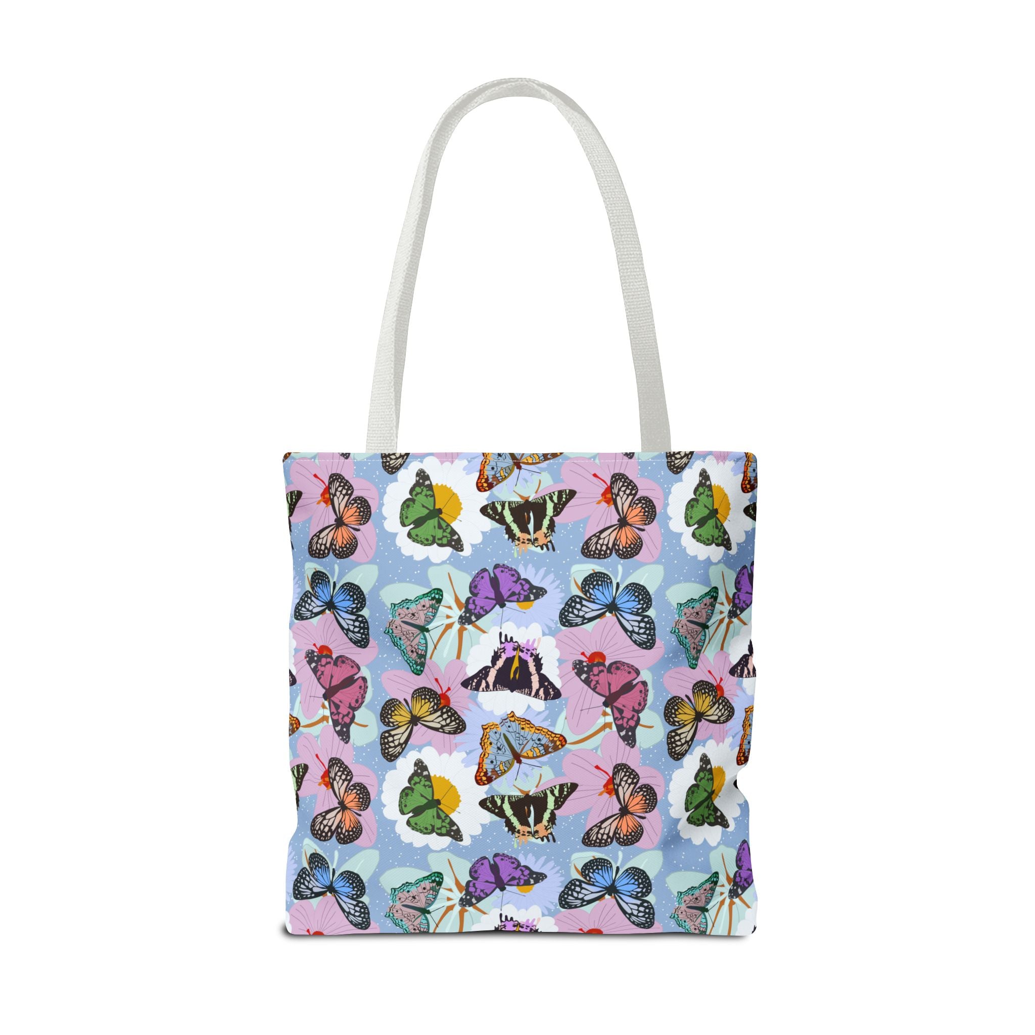 Tote Bag - Butterflies and Flowers