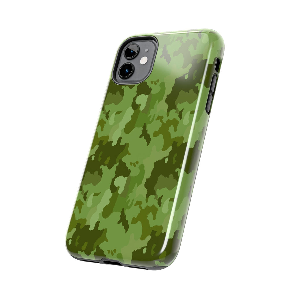 Tough Phone Cases - Green Camo