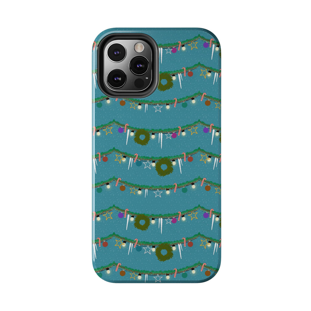 Tough Phone Cases - Christmas Garland