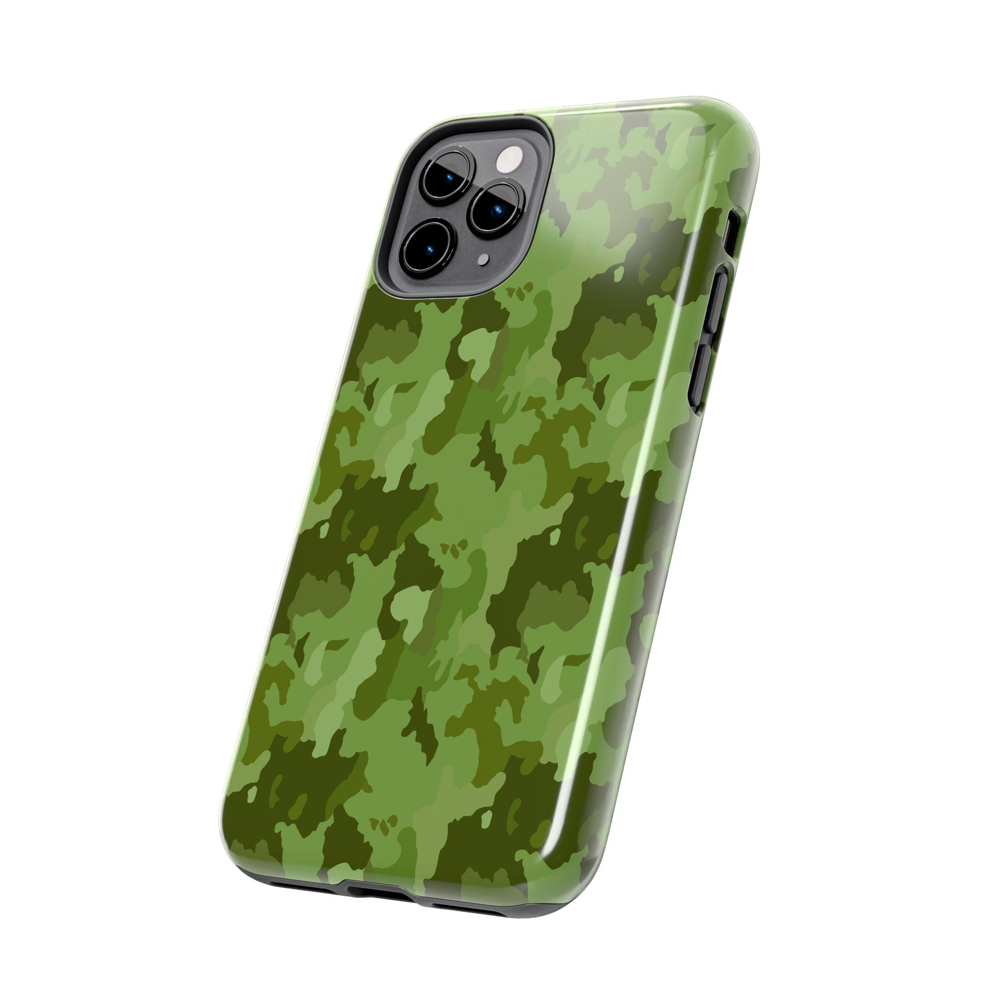 Tough Phone Cases - Green Camo