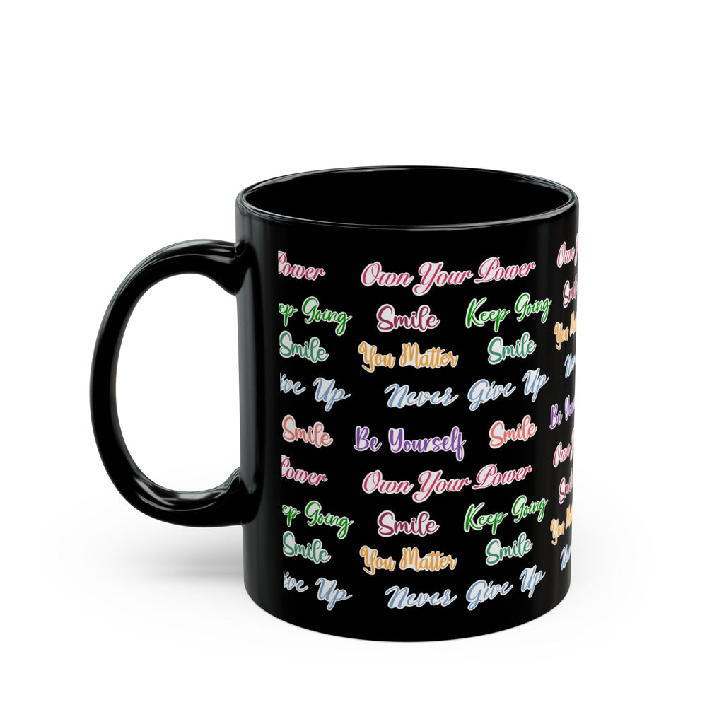 Black Mug (11oz, 15oz) - Inspo Words