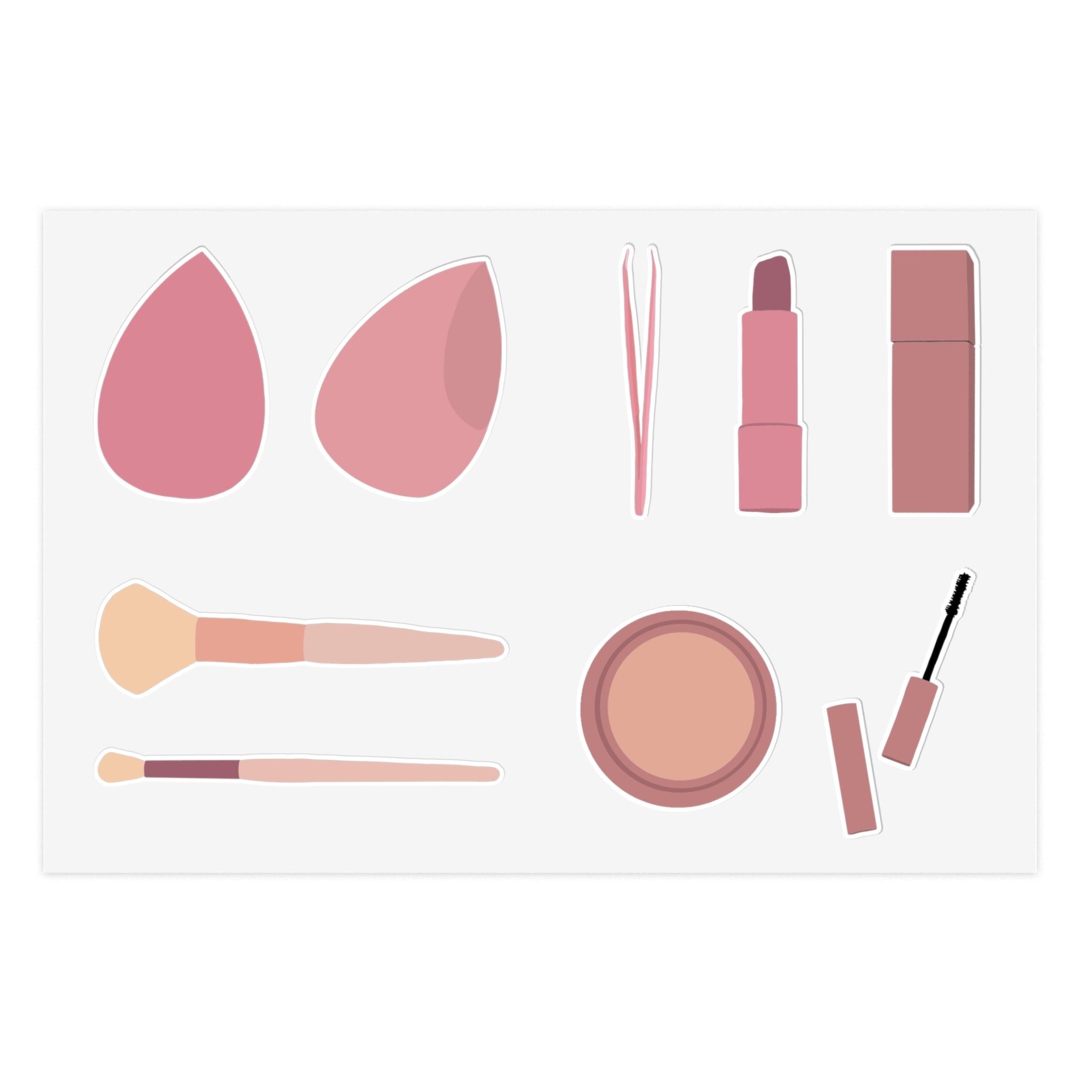 Sticker Sheets - Make Up Collection