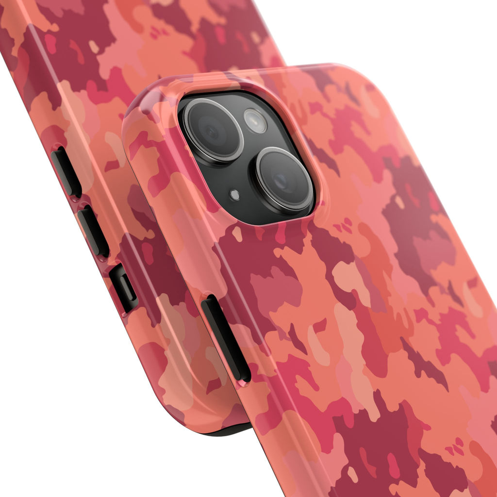 Tough Phone Cases - Hot Pink Camo