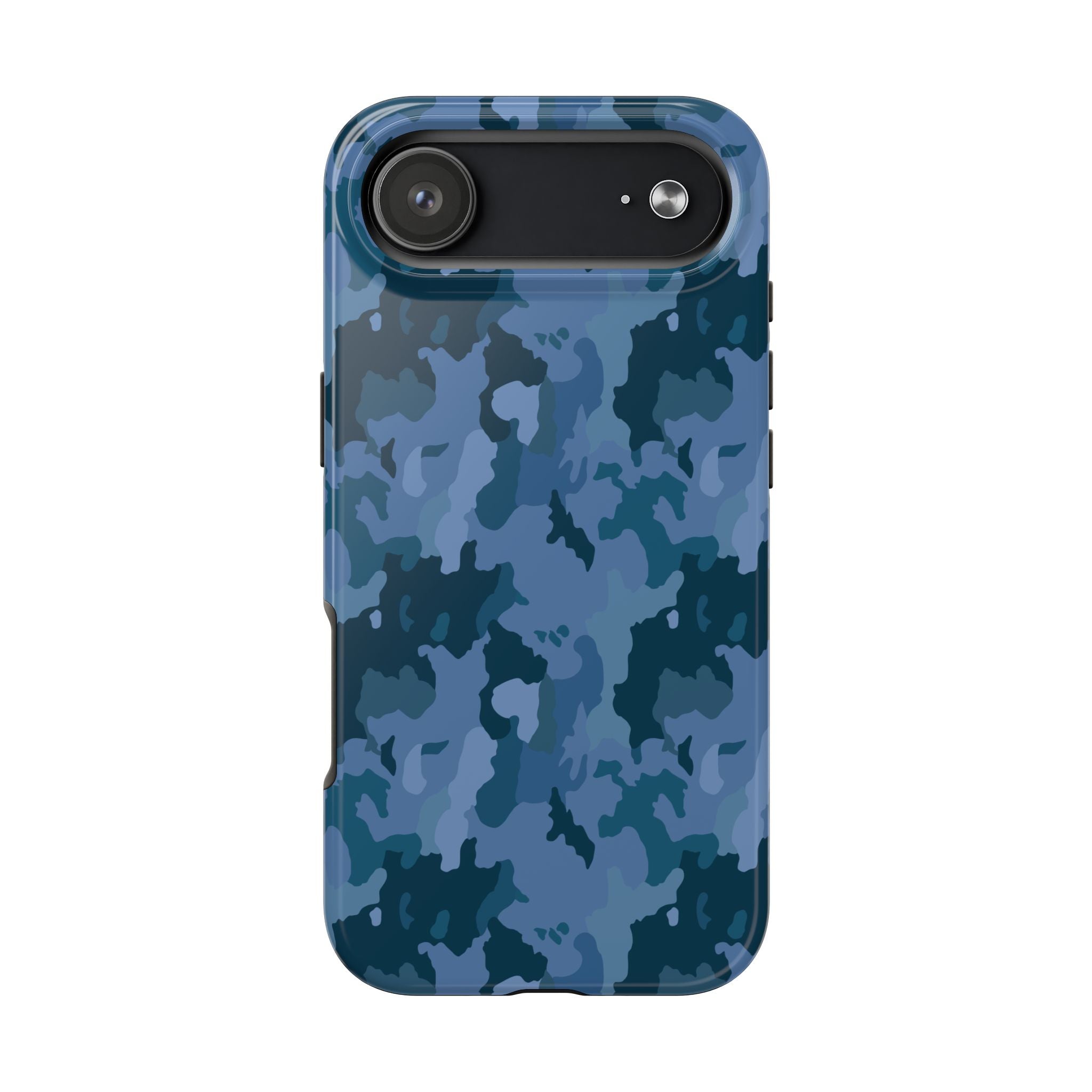 Tough Phone Cases - Blue Camo