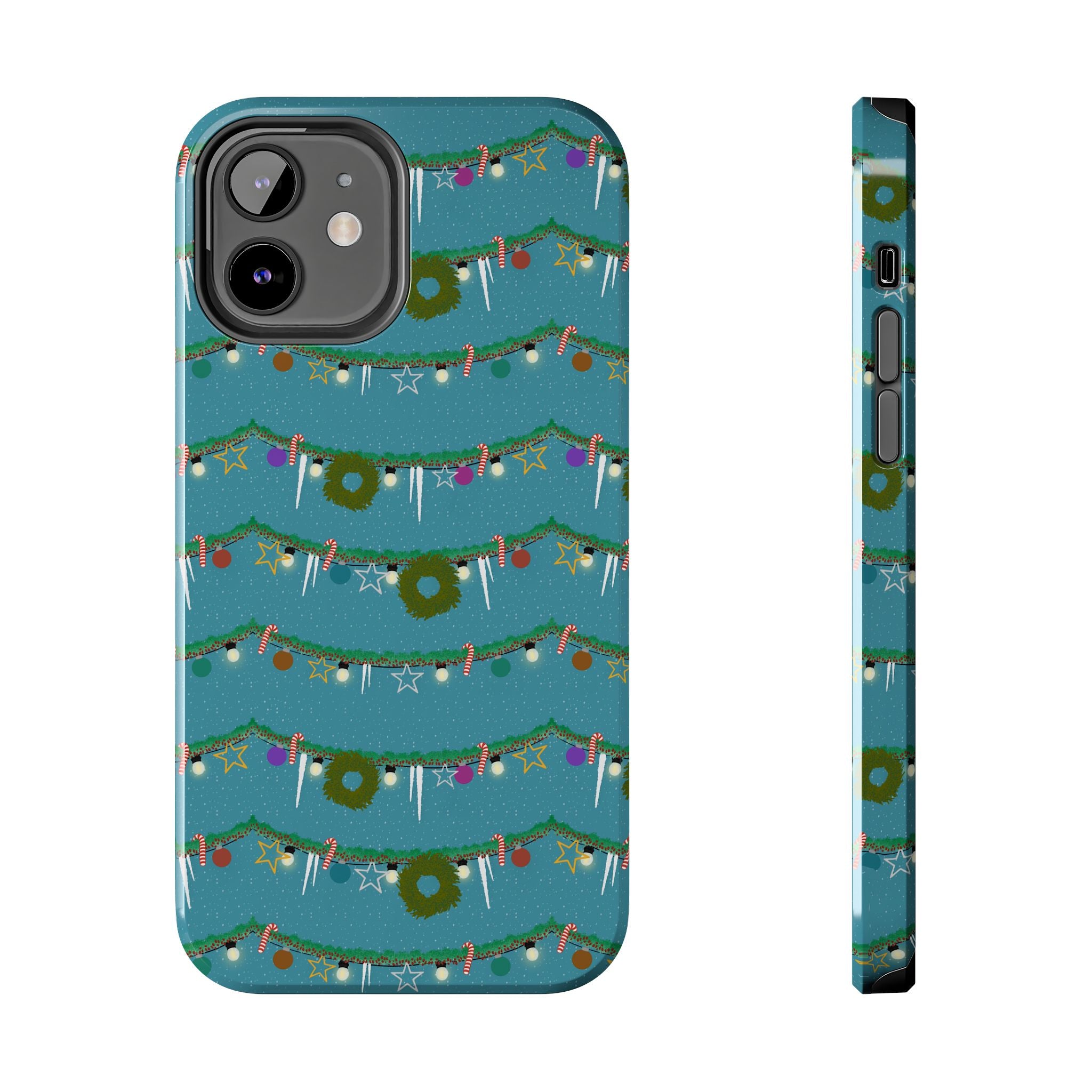 Tough Phone Cases - Christmas Garland