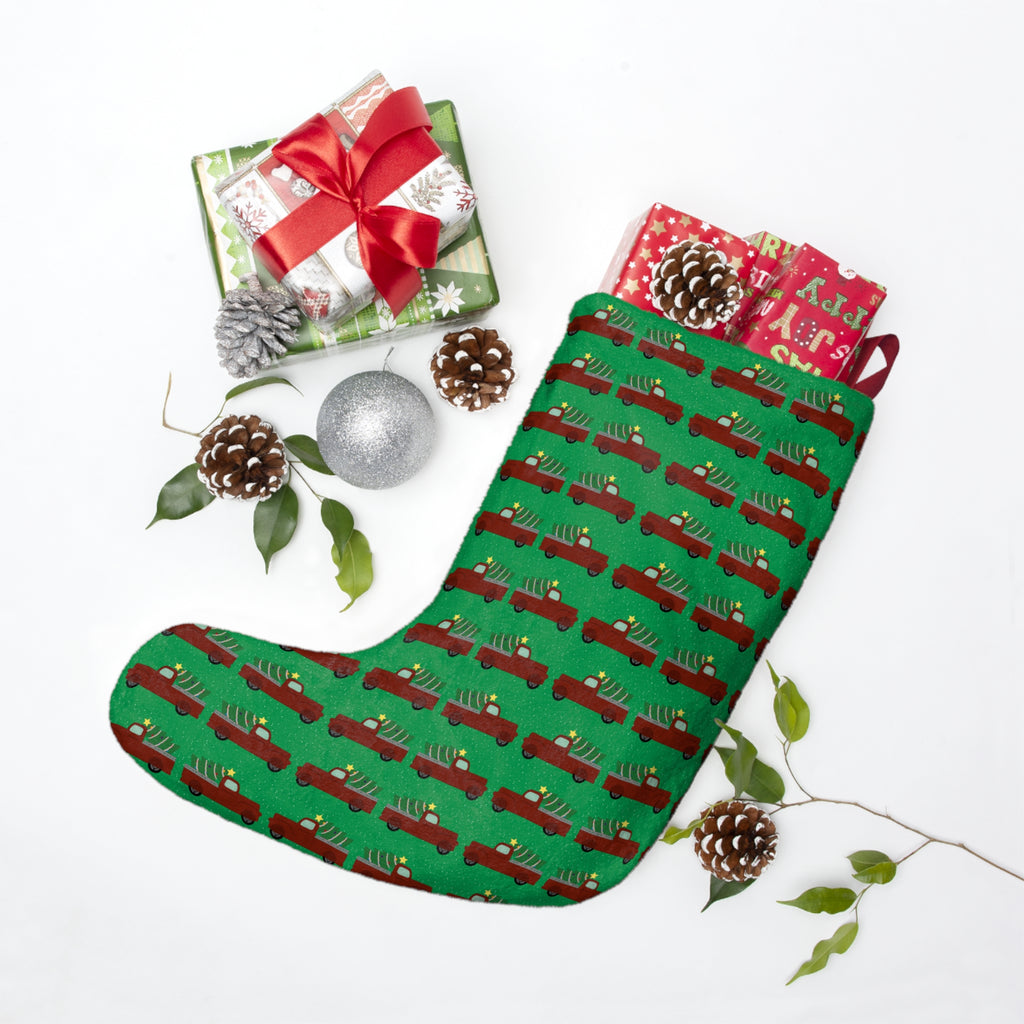 Christmas Stockings - Merry Truckmas