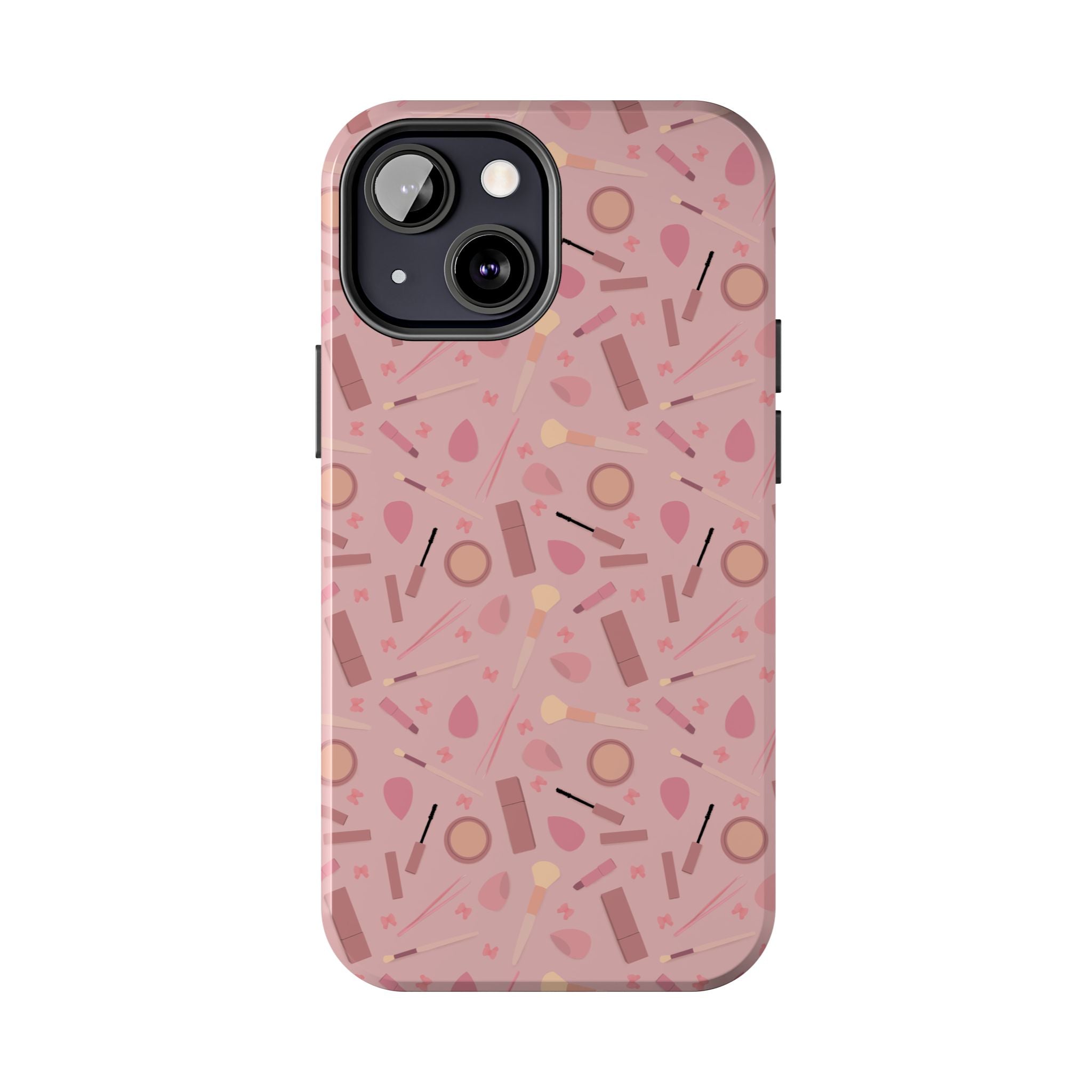 Phone Case - Pink Aesthetic Makeup Design
