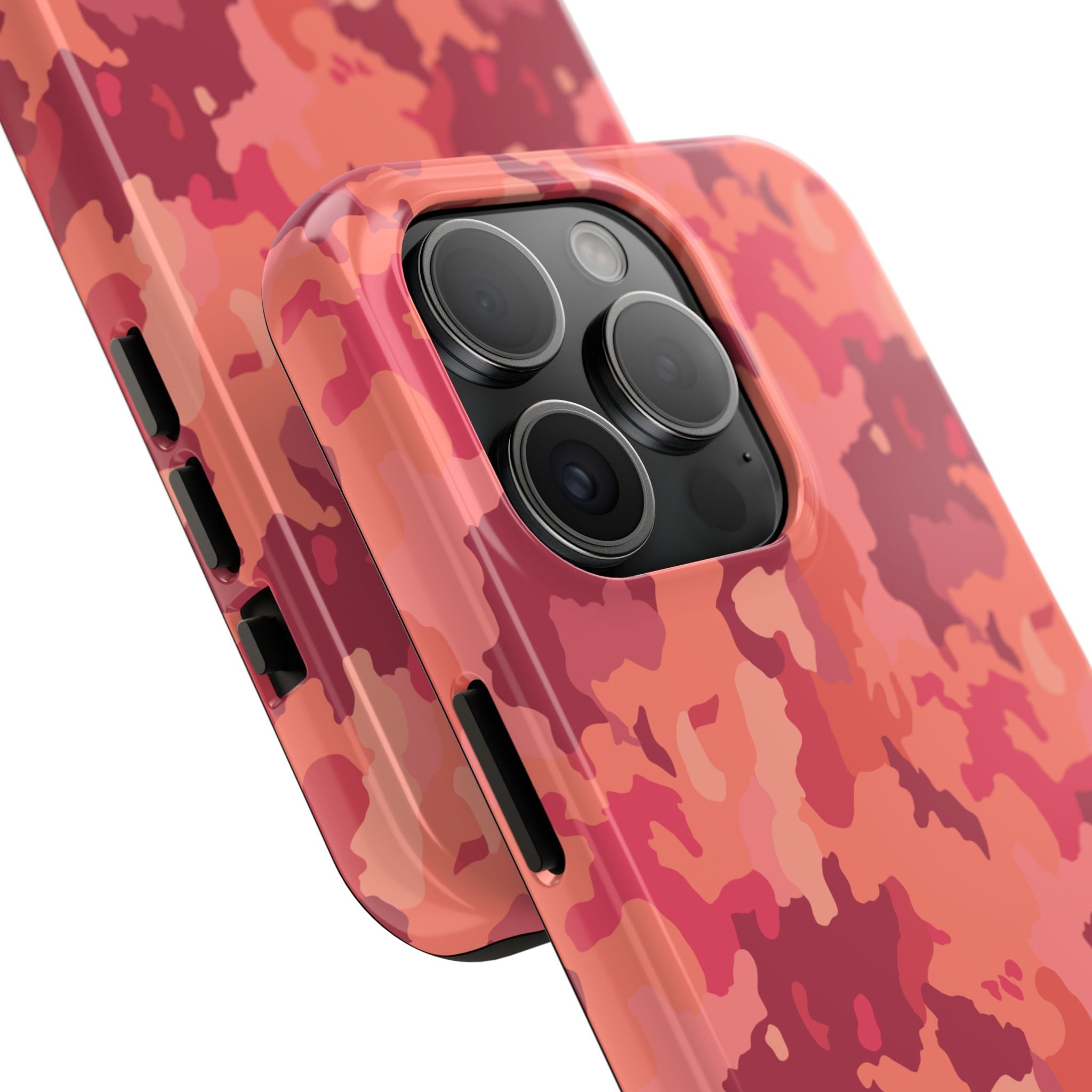 Tough Phone Cases - Hot Pink Camo