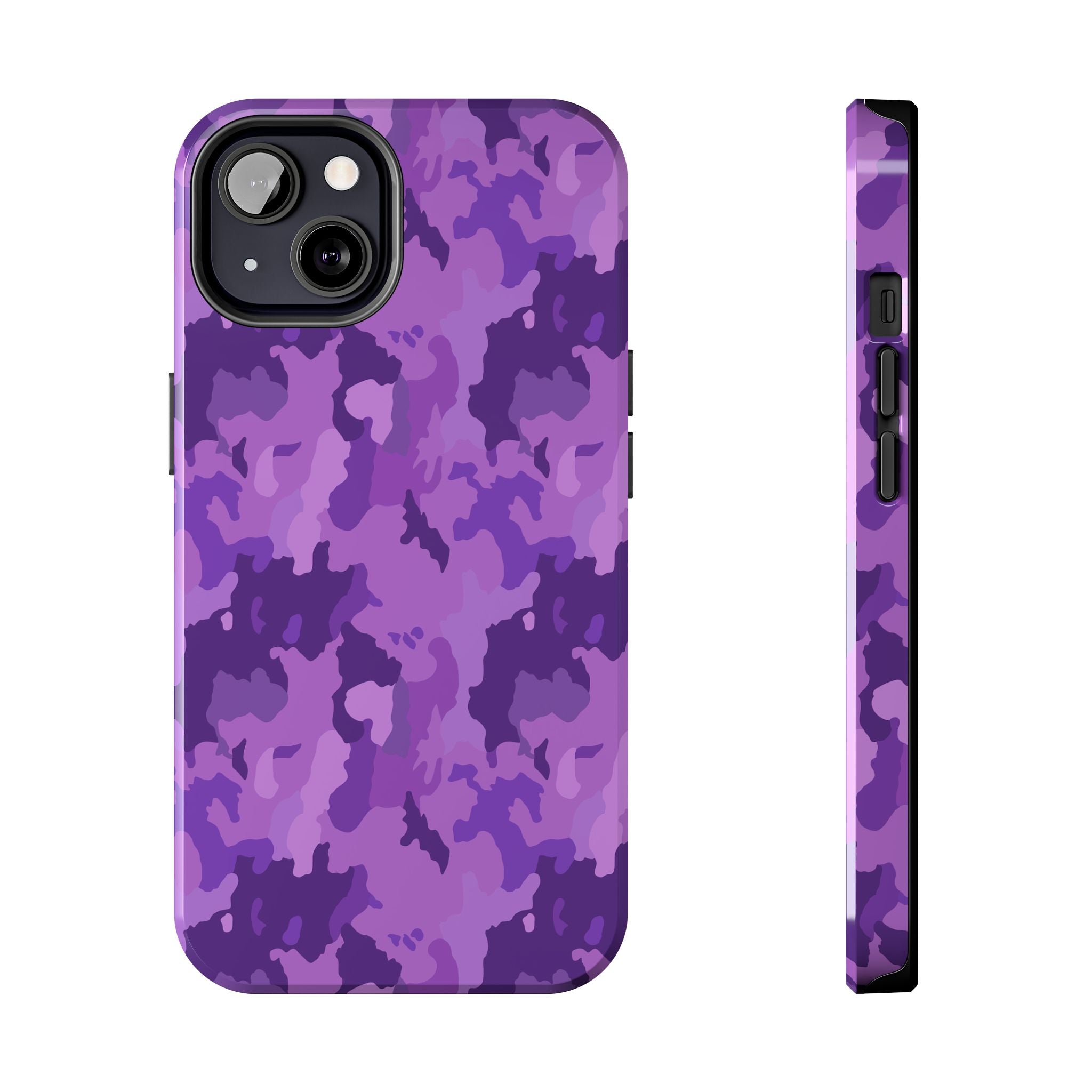 Tough Phone Cases - Purple Camo