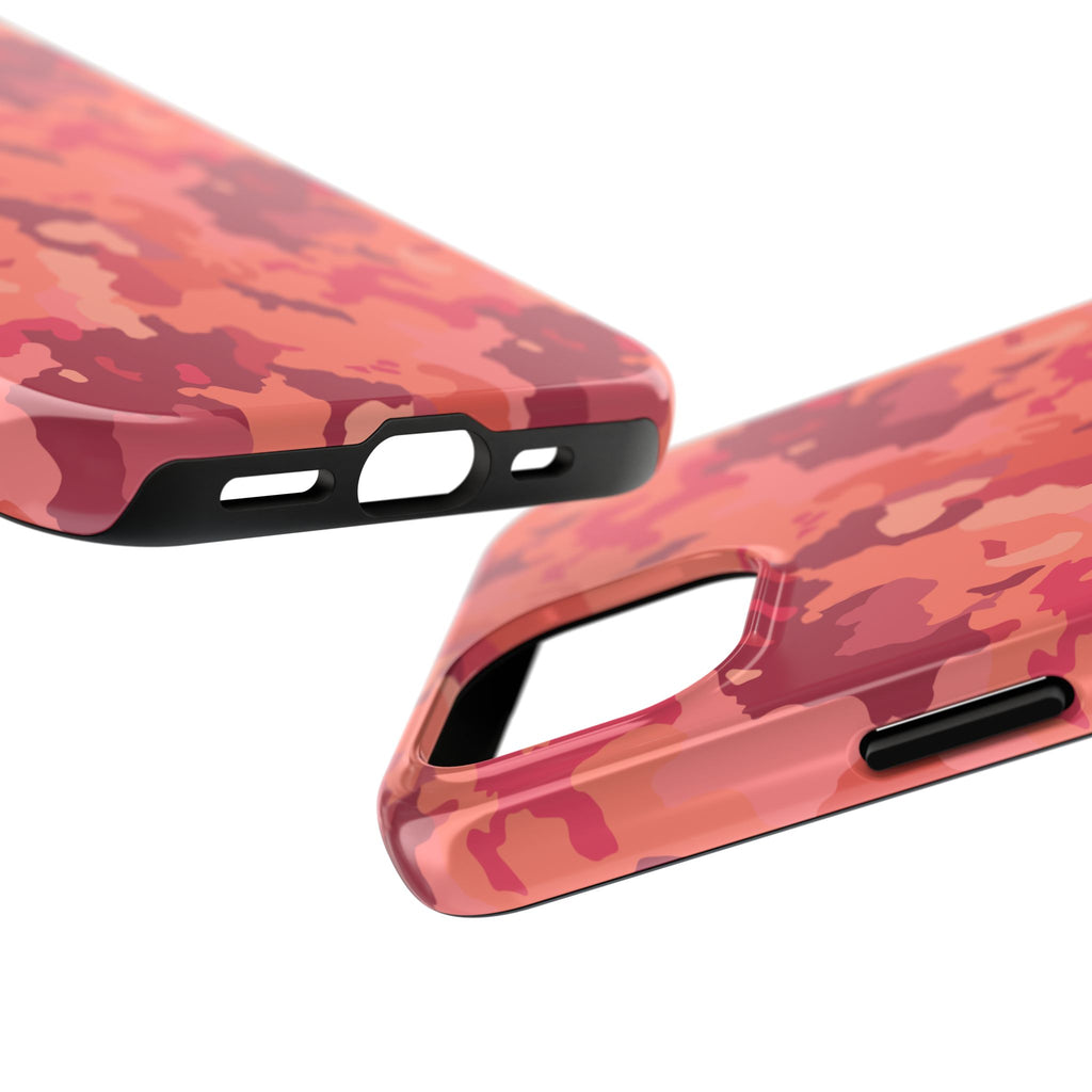 Tough Phone Cases - Hot Pink Camo