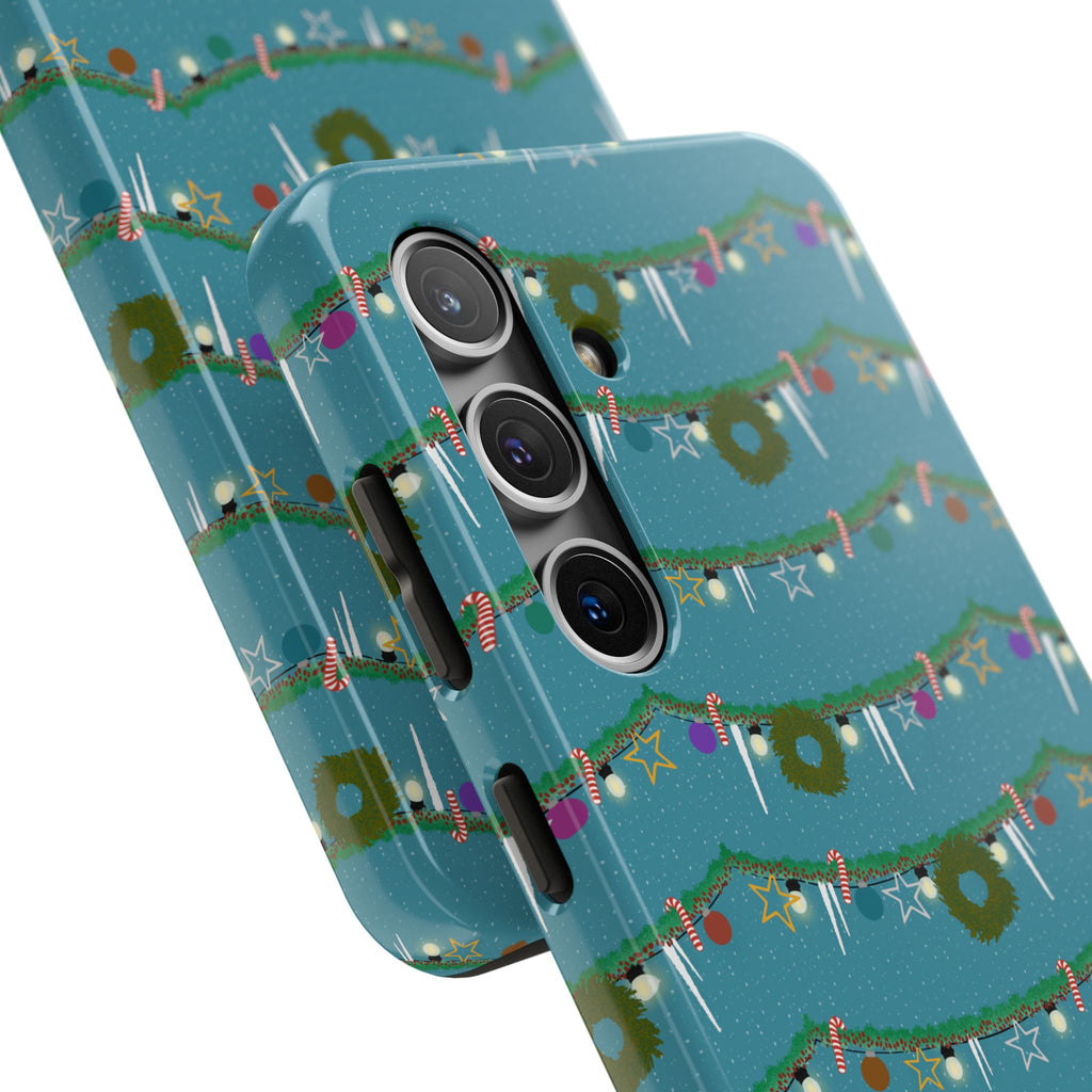 Tough Phone Cases - Christmas Garland