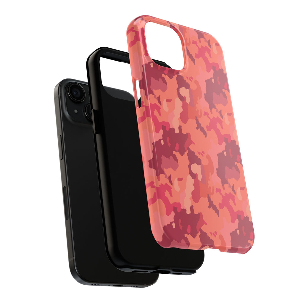 Tough Phone Cases - Hot Pink Camo